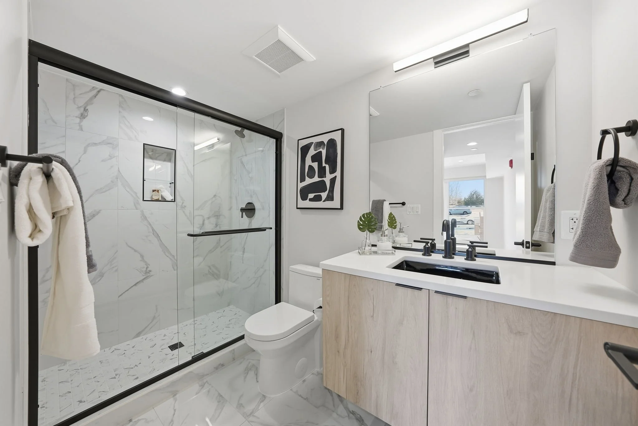 Bathroom with Shower