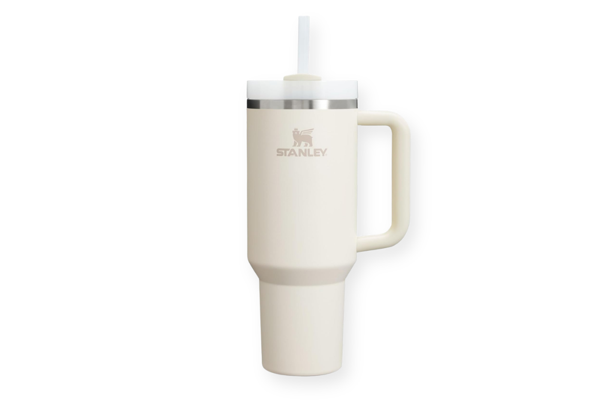 Stanley Quencher Trinkflasche mit Strohhalm
