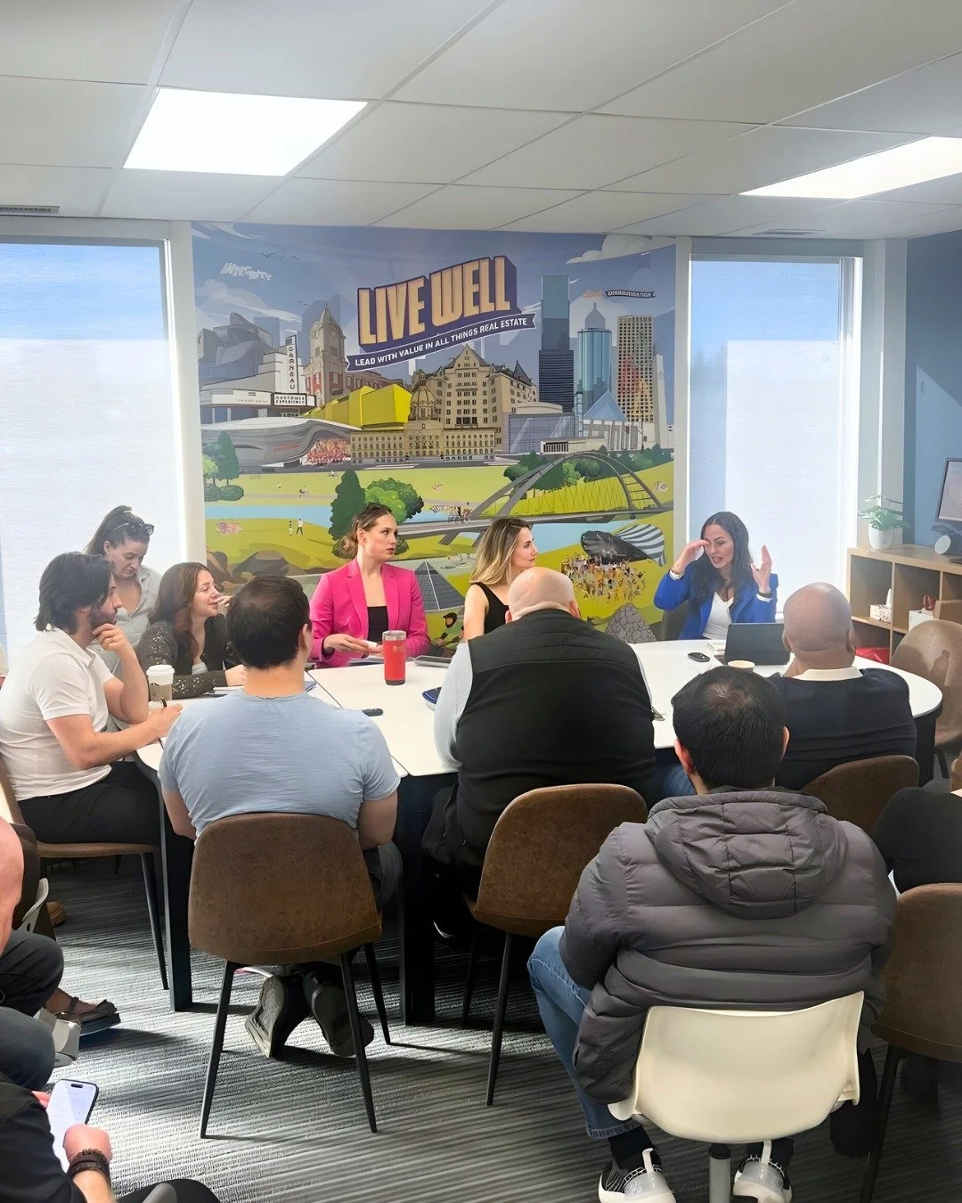 Behind the scenes at the @edmontonrealtorforum!

Since James was hosting the event, the MRG team got something special &mdash; a private workshop with keynote speaker @kanani.ching. We got an inside look at the AI tools and tech that are shaping the 