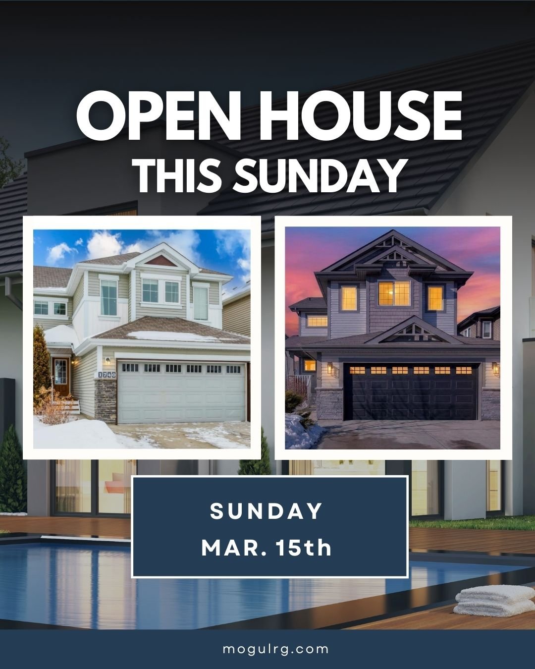 OPEN HOUSE SUNDAY! 🏠

Looking for your next home? We have two incredible properties open for tours this Sunday! 

1) The Backyard Oasis in Walker

📍1740 59 ST SW, Edmonton 

📅 Sunday, March 15 | 1:00 PM &ndash; 4:00 PM

Ready to host the ultimate 