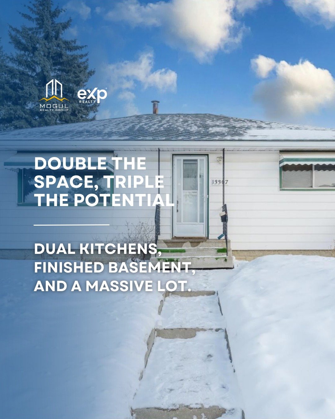 Dual kitchens, finished basement, and a massive lot. Just Listed by Megan Knight

📍13307 124 ST NW

Edmonton, Alberta T5L0R3

This is the one you&rsquo;ve been waiting for! Whether you&rsquo;re looking for room for the whole crew or a layout that wo