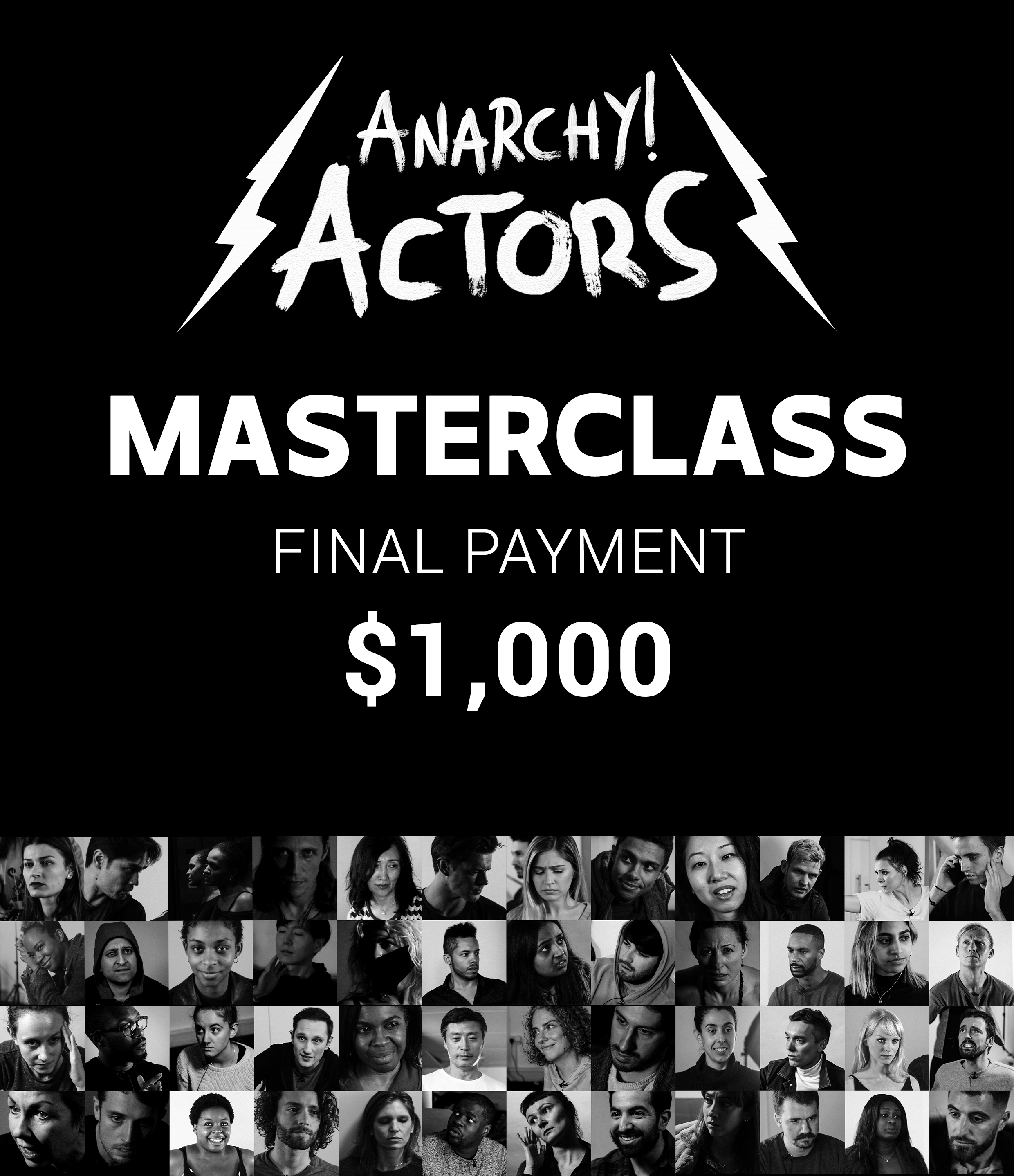 MASTERCLASS FINAL PAYMENT