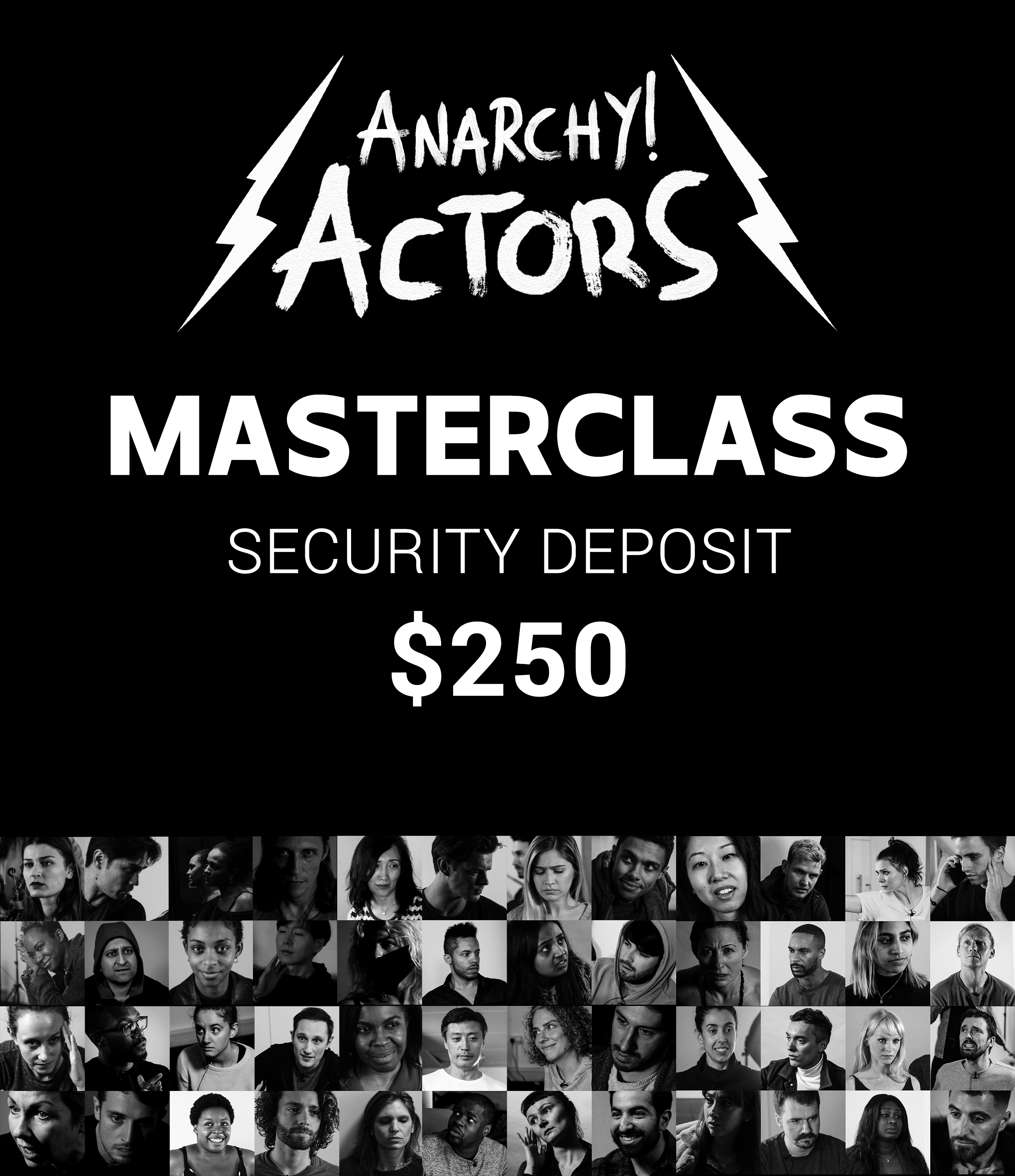 MASTERCLASS SECURITY DEPOSIT