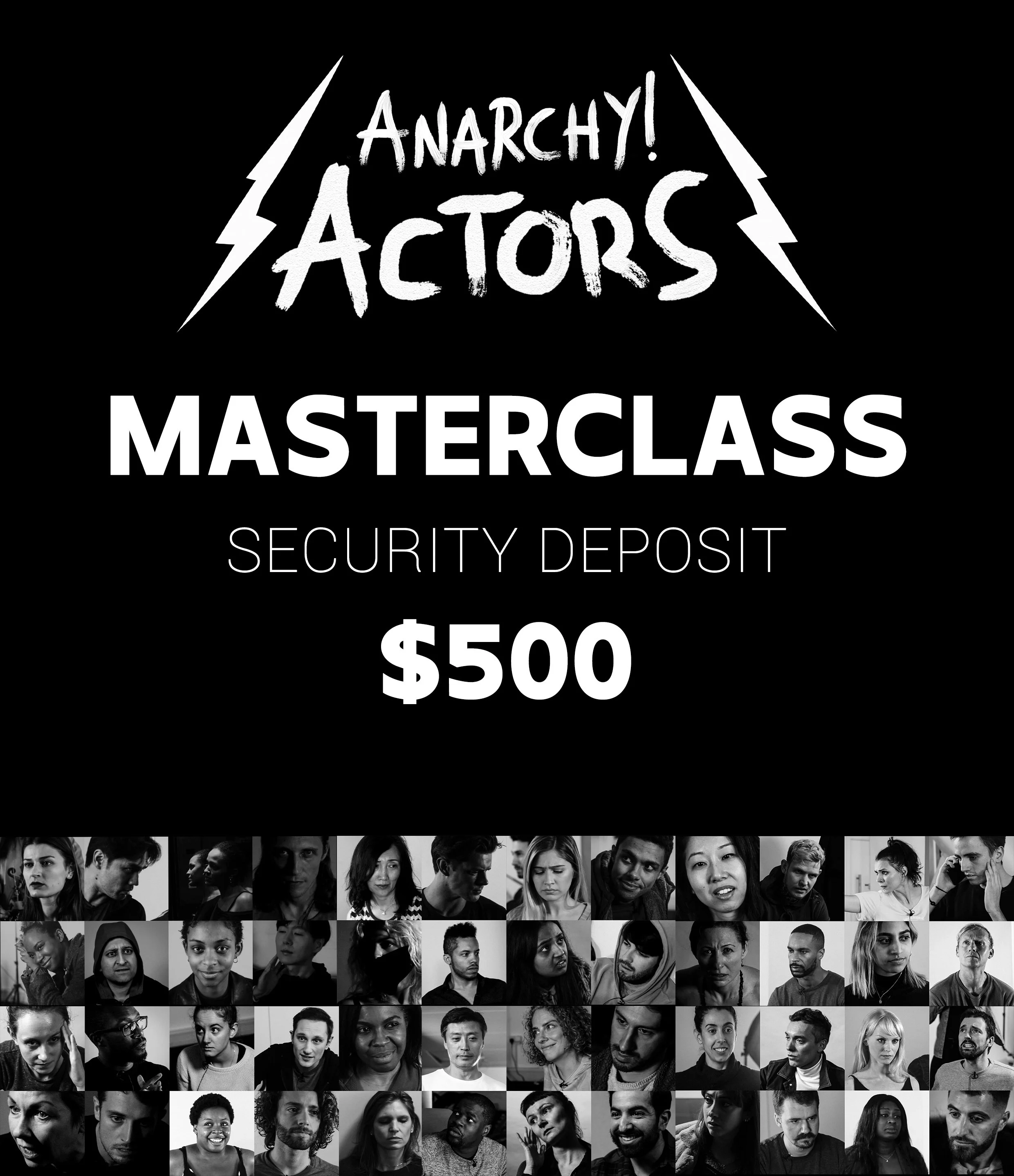 MASTERCLASS SECURITY DEPOSIT