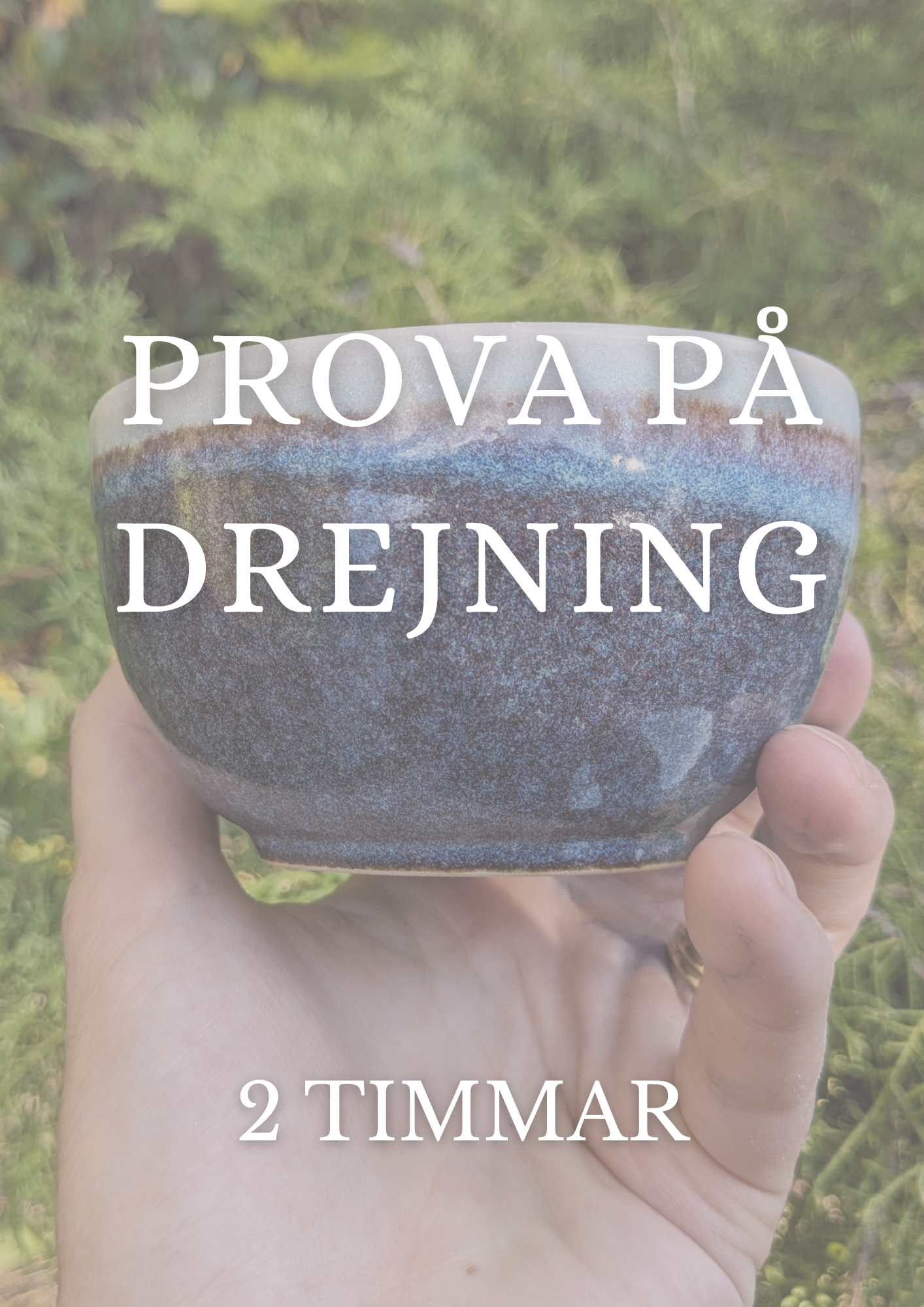 Prova på drejning 8/02/2027 kl. 17:00-19:00