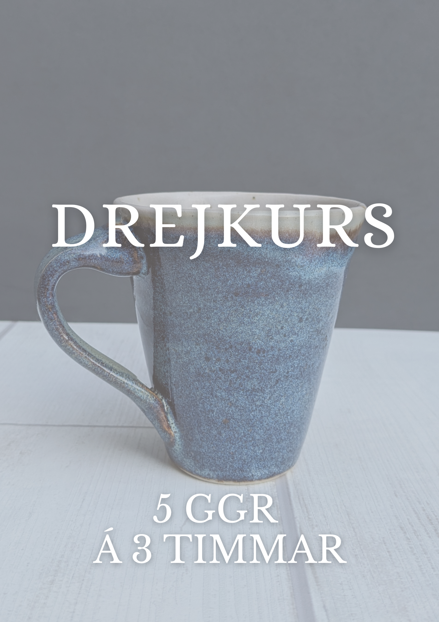Drejkurs måndagar start 17/08 kl. 17:00-20:00