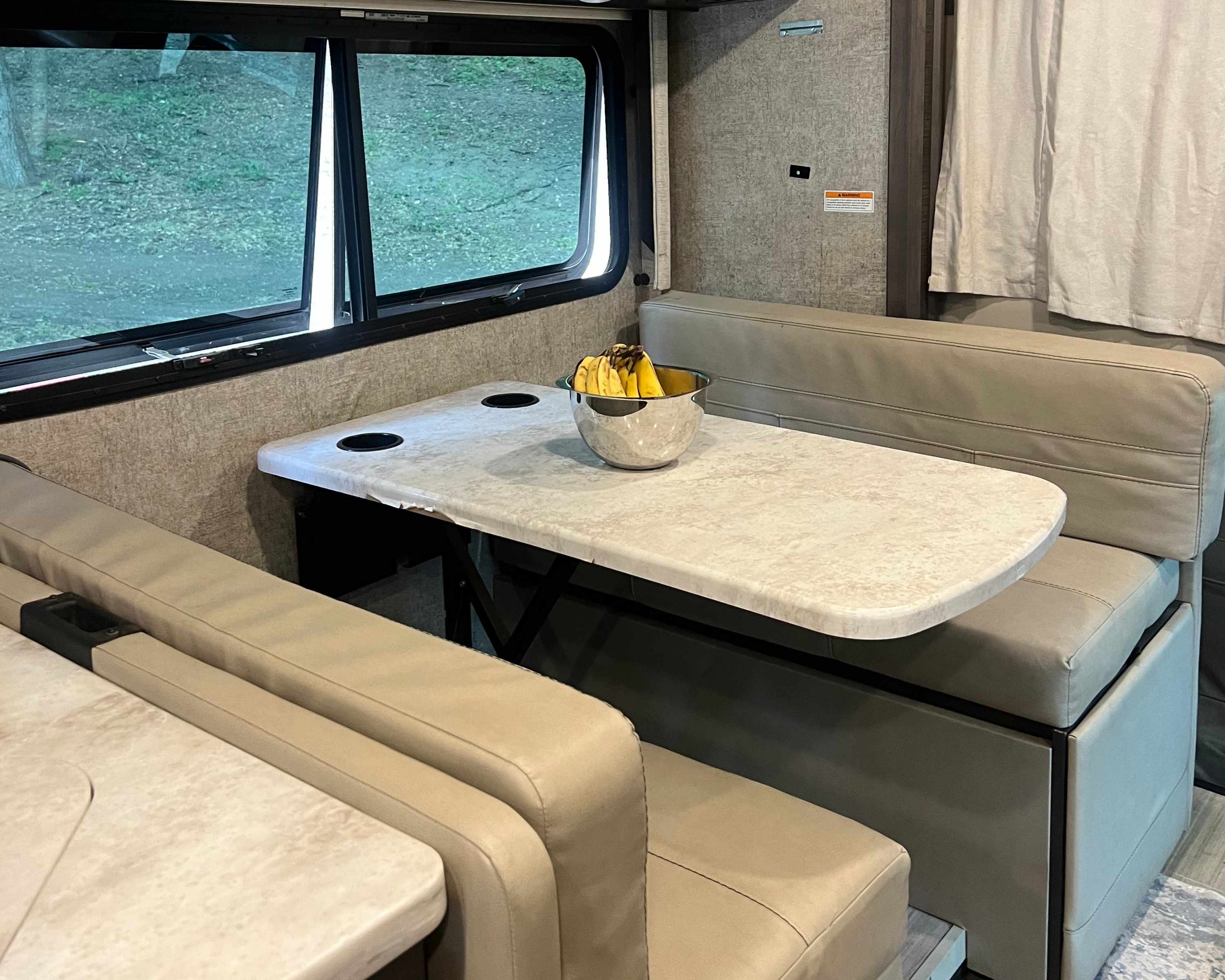 RV Dining Area After