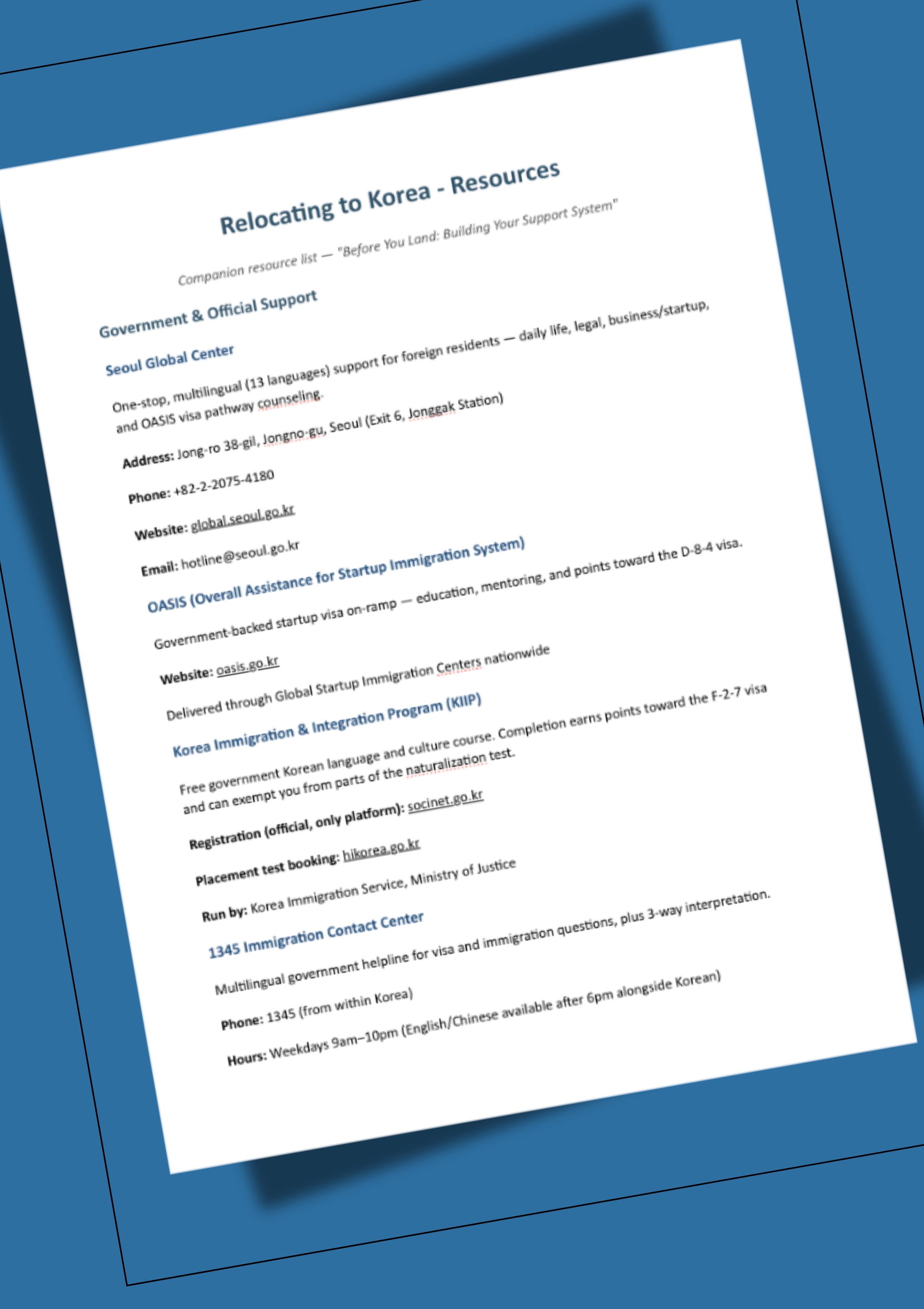 South Korea - Relocation Resource Guide