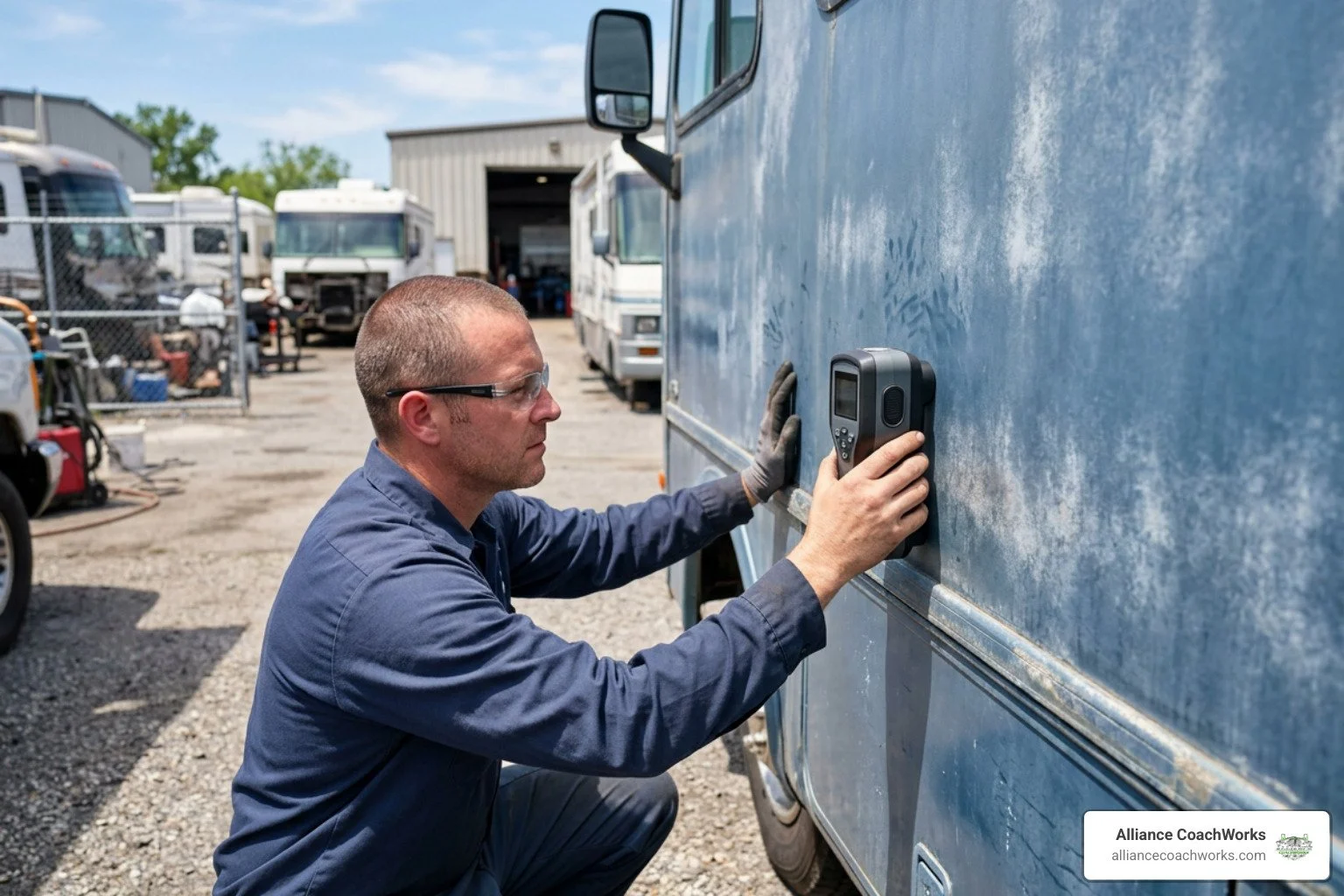 How to Match Faded Paint Without Repainting the Entire RV