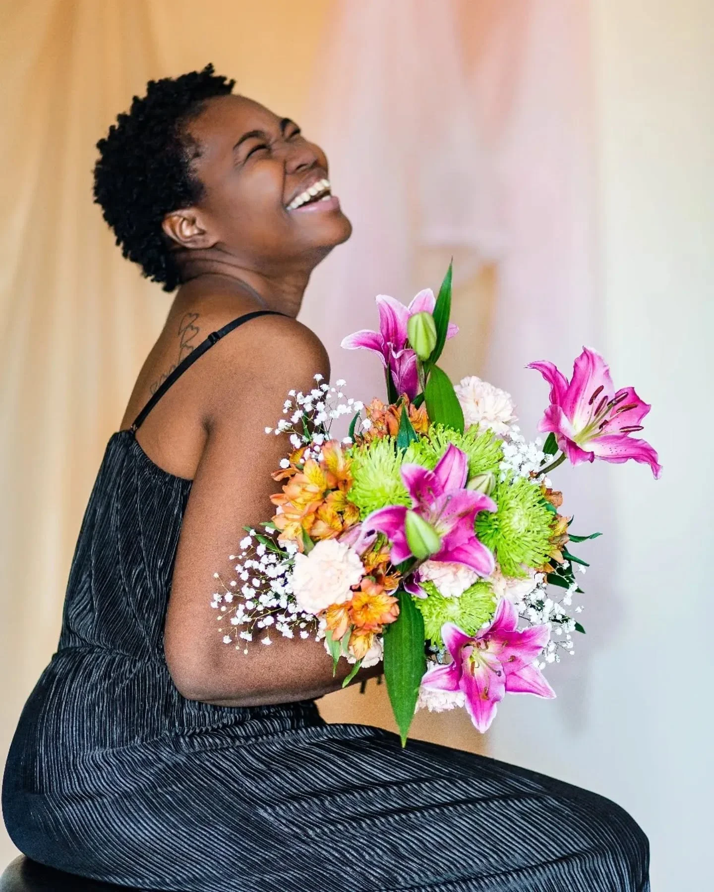 It's simple, yet so complex! Surrounding yourself with beauty is an easy way to lift spirits and to show love. We love it here! Just a quick intro... Hey!!! My name is Tenneal. I&rsquo;m a home gardener turned micro farmer-florist growing and arrangi