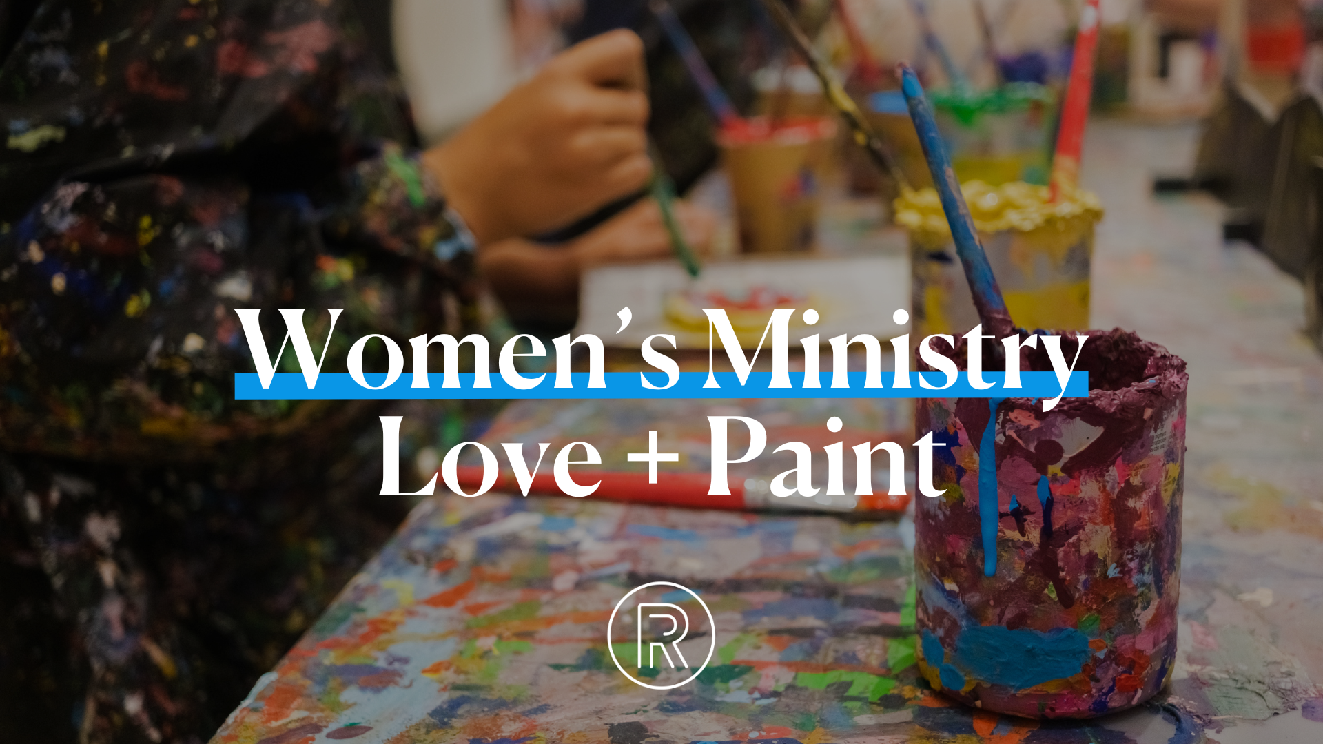 Women's Ministry Love and Paint Event