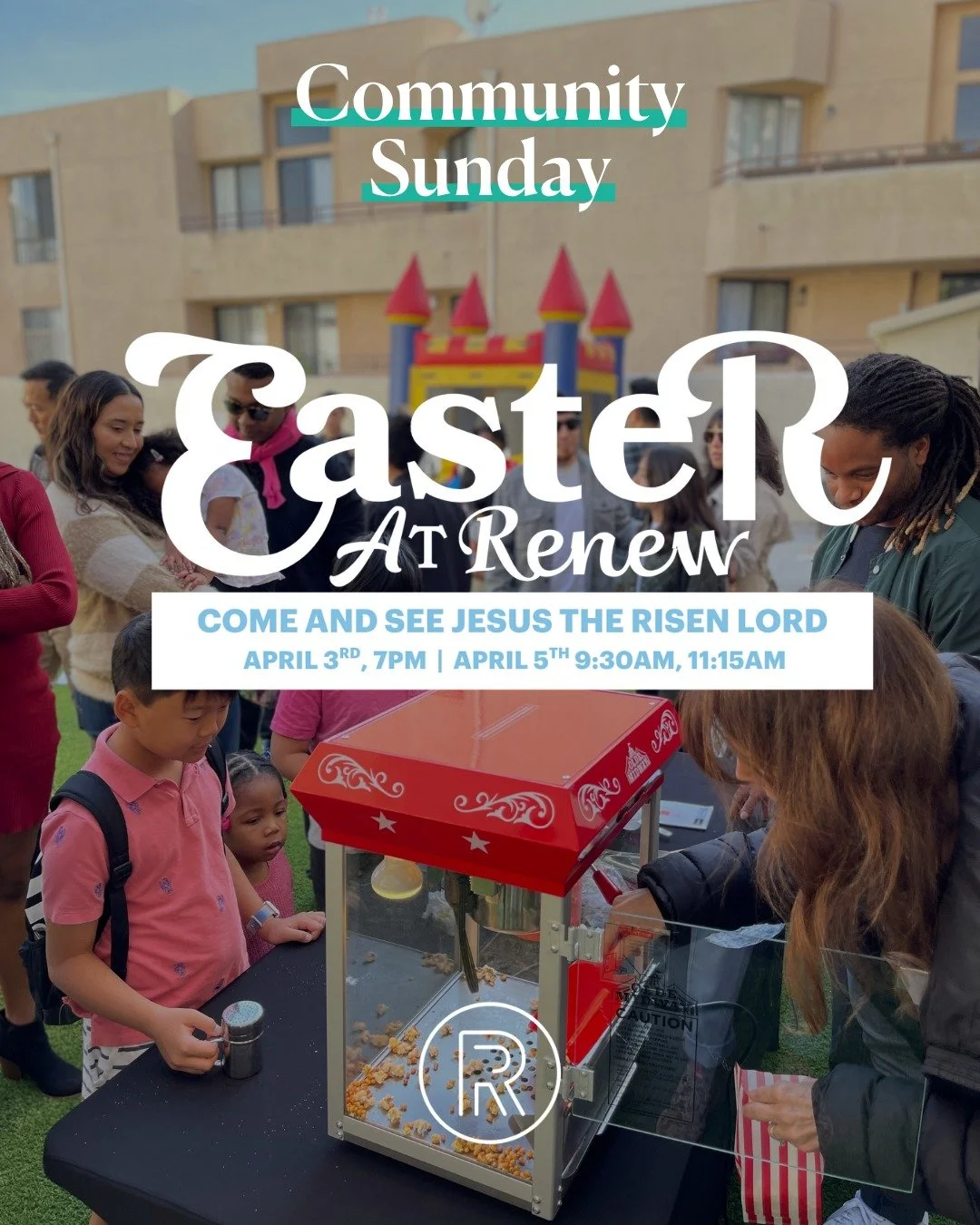 EASTER WEEKEND AT RENEW 🕊️
Easter is the ultimate celebration, Jesus is alive! In the busyness of life, this truth can fade into the background, but Easter brings it front and center, filling us with unshakable joy and hope. Join us the weekend of A