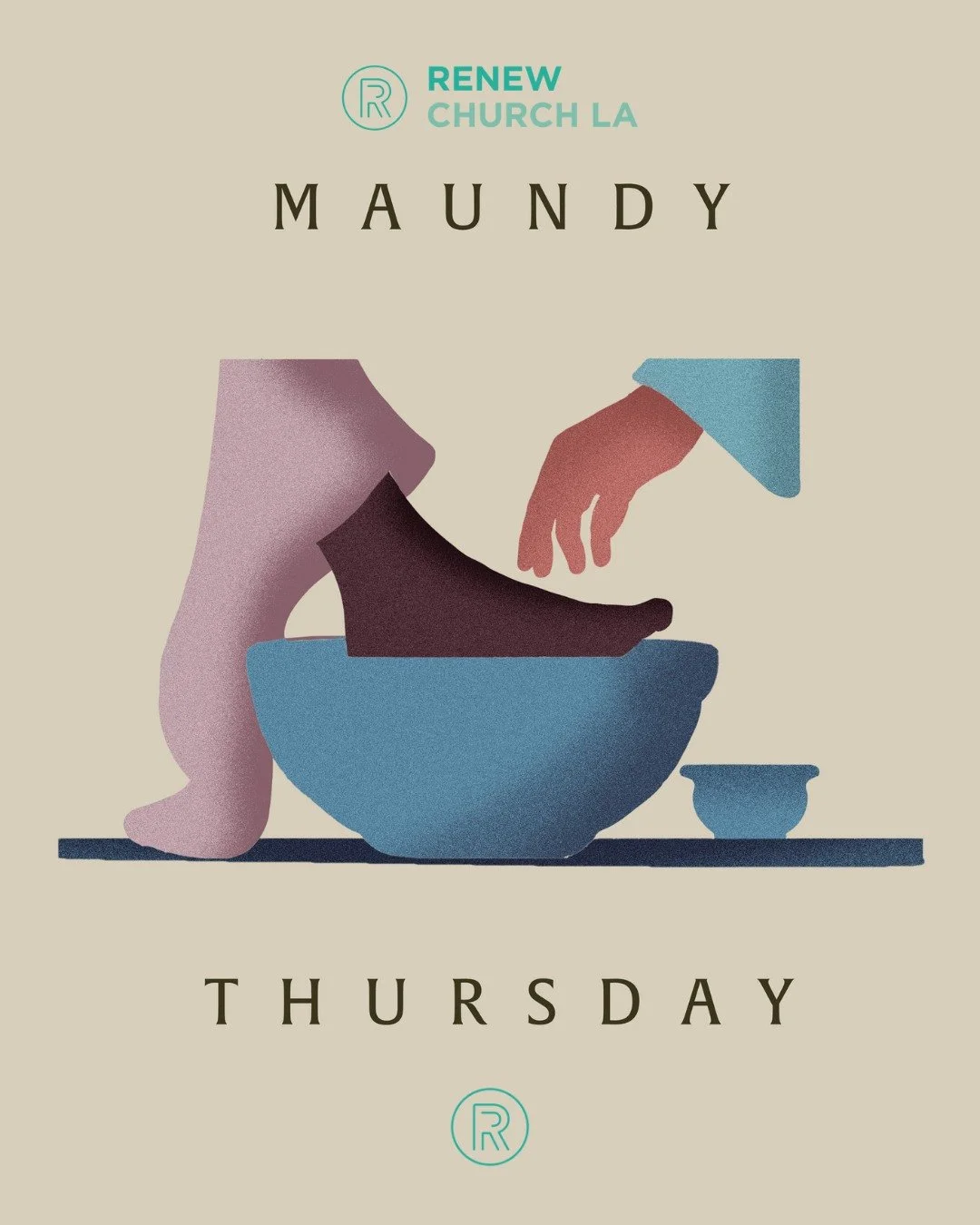 Serve and love as Christ taught us. #MaundyThursday