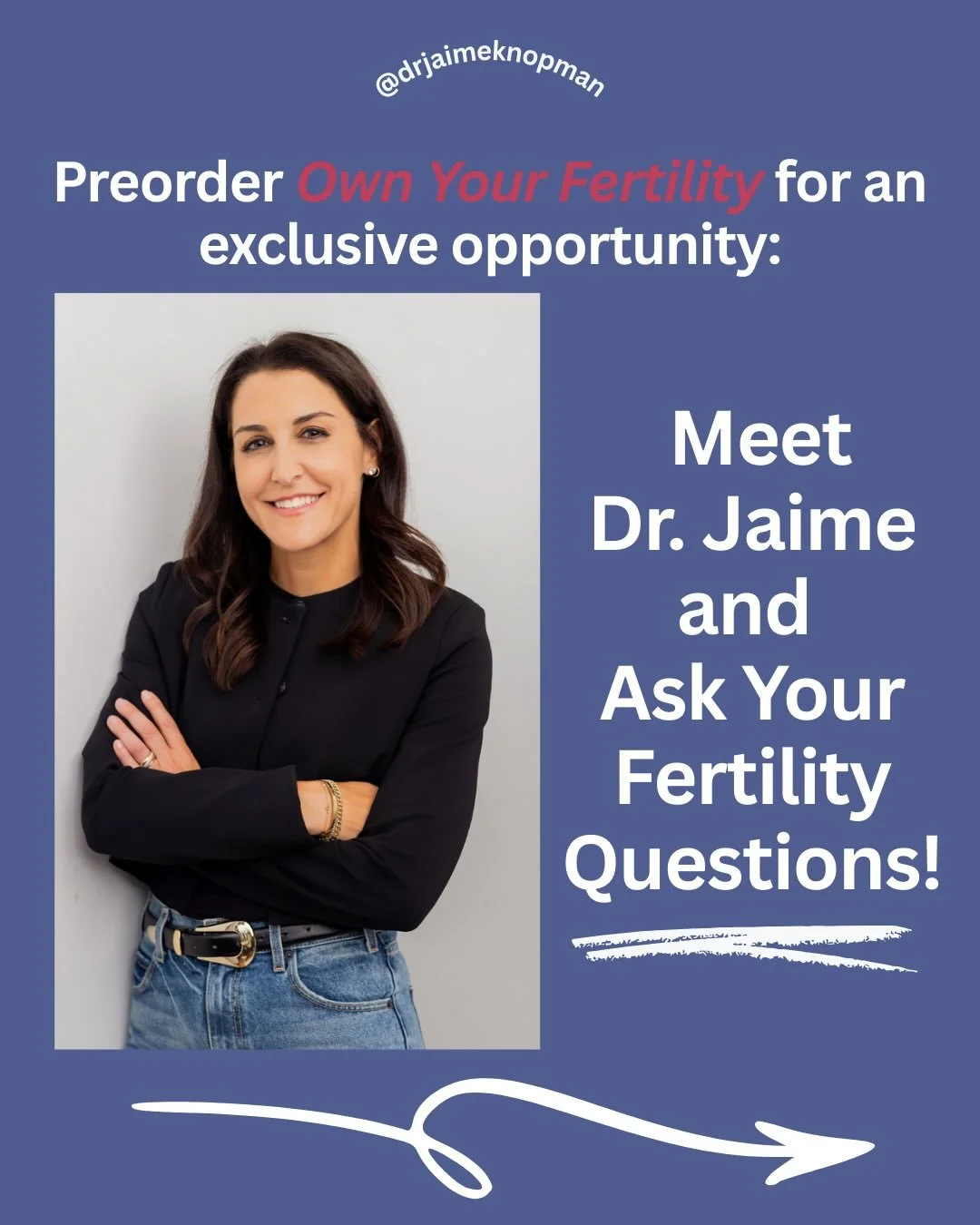 So excited to share this!!  When you preorder Own Your Fertility, you&rsquo;ll get access to two special Zoom sessions&hellip;  Jan 16 &mdash; All Your Fertility Qs Answered  Jan 23 &mdash; Egg Freezing 101
Whether you want guidance, reassurance, or 