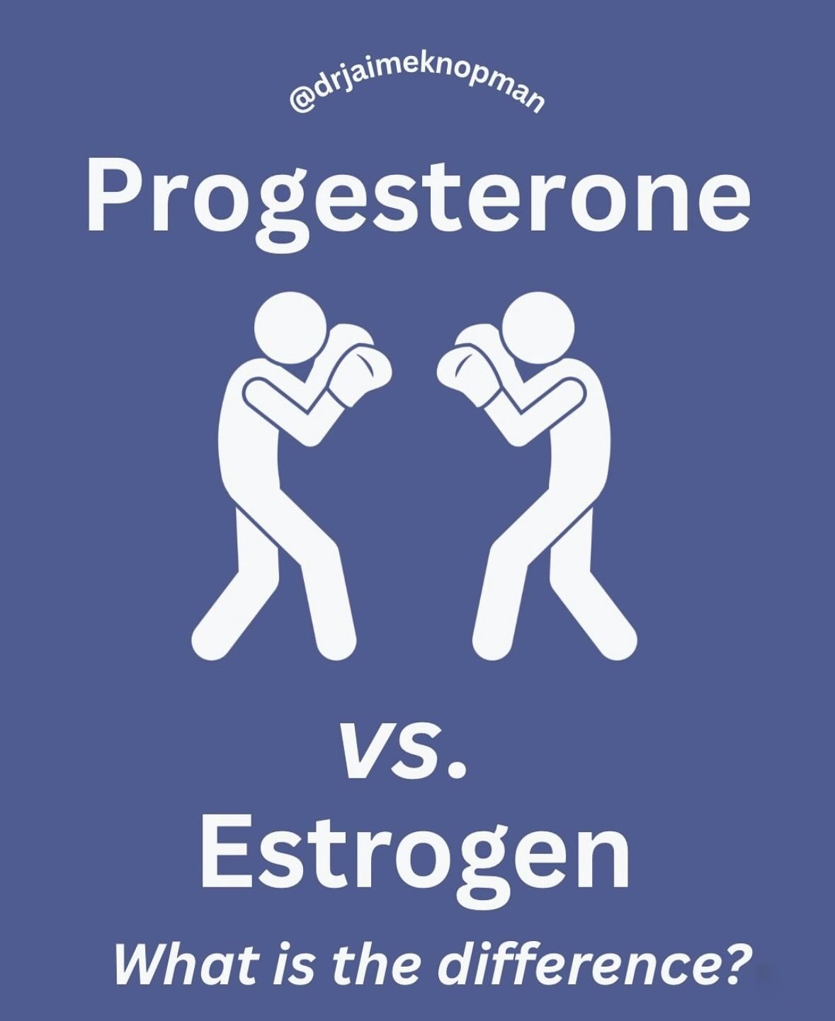 Fertility 101! Let&rsquo;s break down the difference between progesterone and estrogen 🫶 and why they matter in your fertility journey!