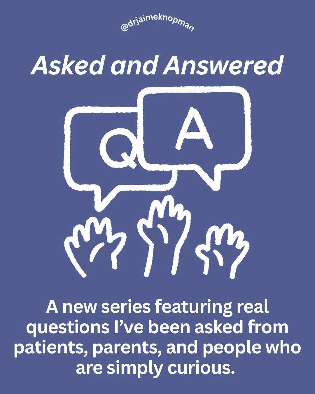 These questions don&rsquo;t just stay in the exam room&hellip; they come up at dinner tables, on panels, and yes, even in the locker room! This series is for all of it. Drop any questions in my DMs or in the comments! 
*
*
*
*
*
*
#fertility #inferti