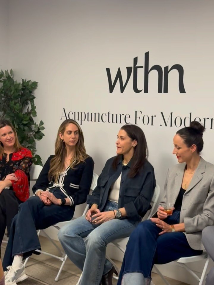 Wellness, movement, and fertility! 

I was honored to be part of a panel last night with the these rock stars @michellelarivee, @bethjnicely, @allie_b_egan, and @radiantkb ! 

Huge thank you to the team at @wthn, to @nunonalife and @veracityhealthco 