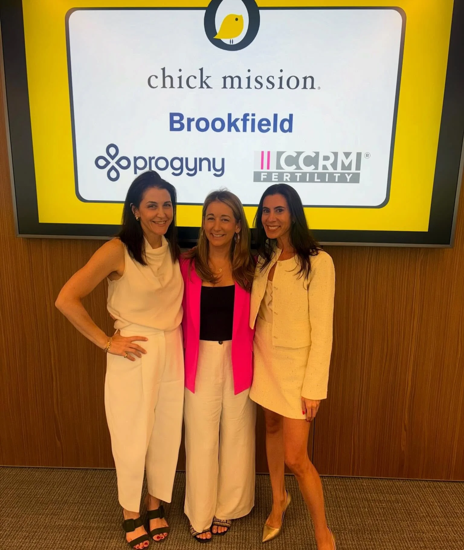 Last week, I had the pleasure of joining a panel hosted by The Chick Mission to discuss reproductive choice, changing the stigma, and &ldquo;Own Your Fertility&rdquo;&hellip; So grateful to be part of this team, and to @chickmission for creating spac