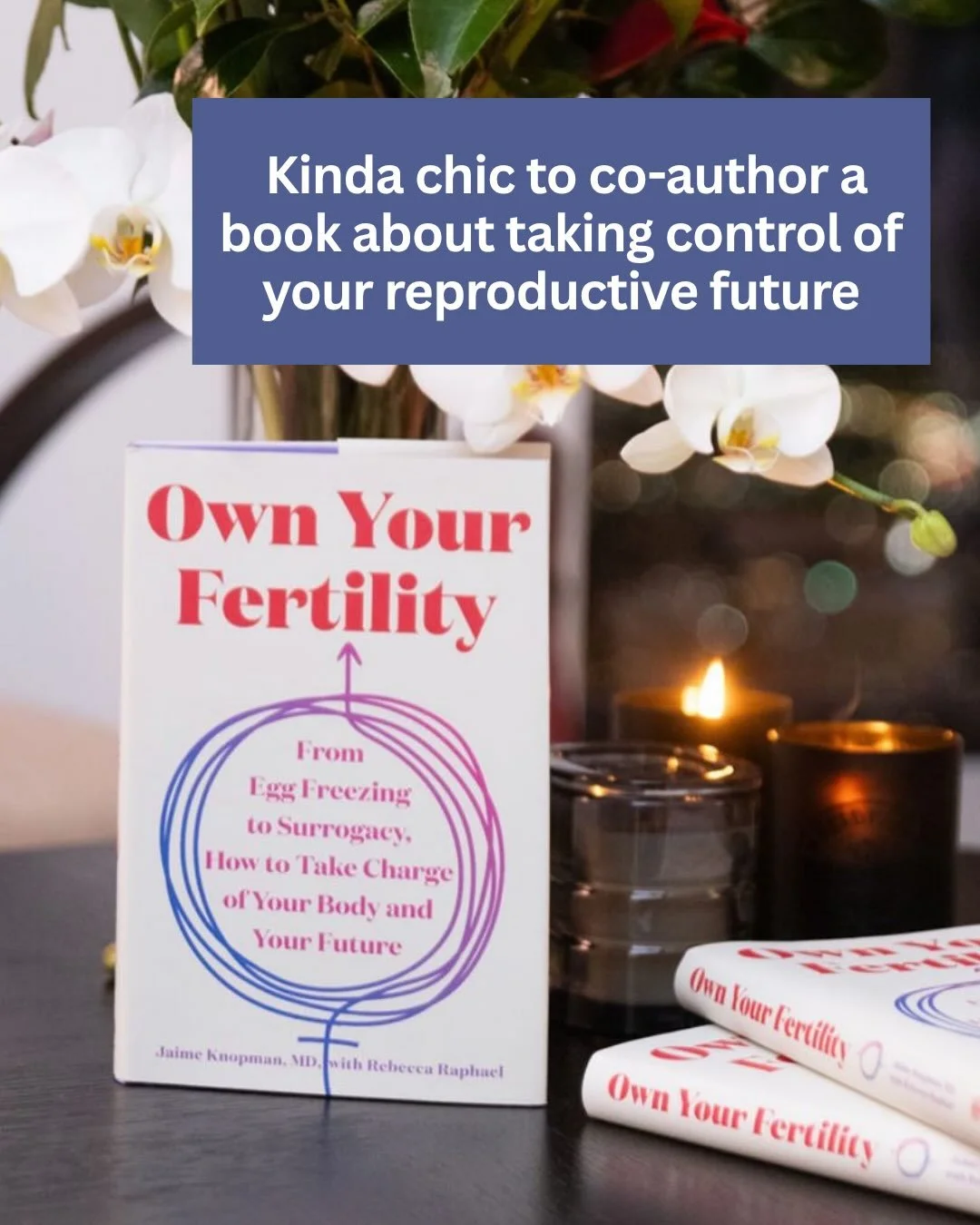 This trend is a little silly, but this feels so true! Writing and releasing&nbsp;Own Your Fertility&nbsp;has come with so many wonderful experiences, from clicking instantly with @rebeccaraphael and writing the book together, to now getting to meet s