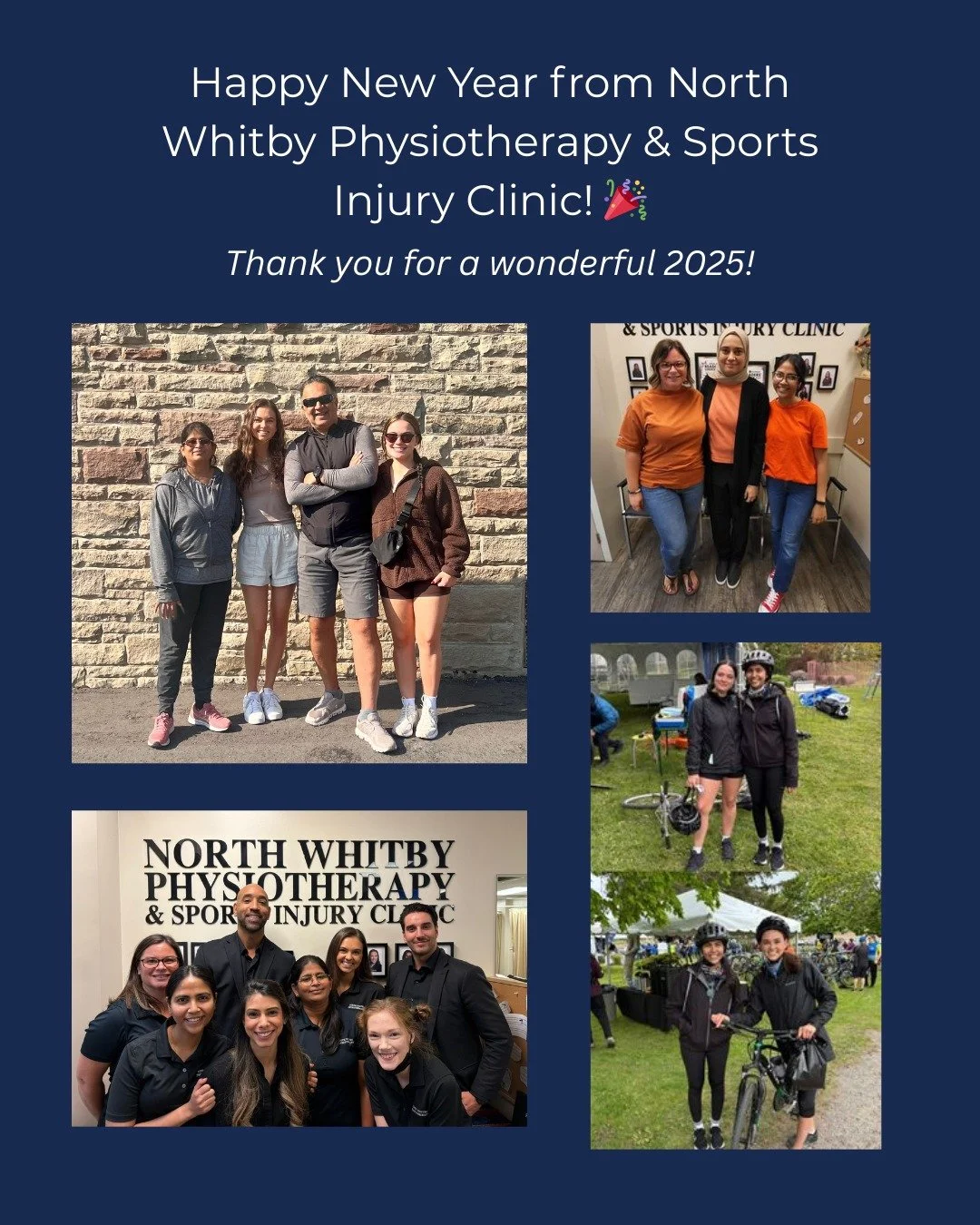 ✨ Thank You for an Incredible 2025 ✨

As the year comes to a close, we want to extend a heartfelt thank you to all of our amazing patients. Your trust, commitment, and support mean everything to our team, and it has been an honour to be part of your 