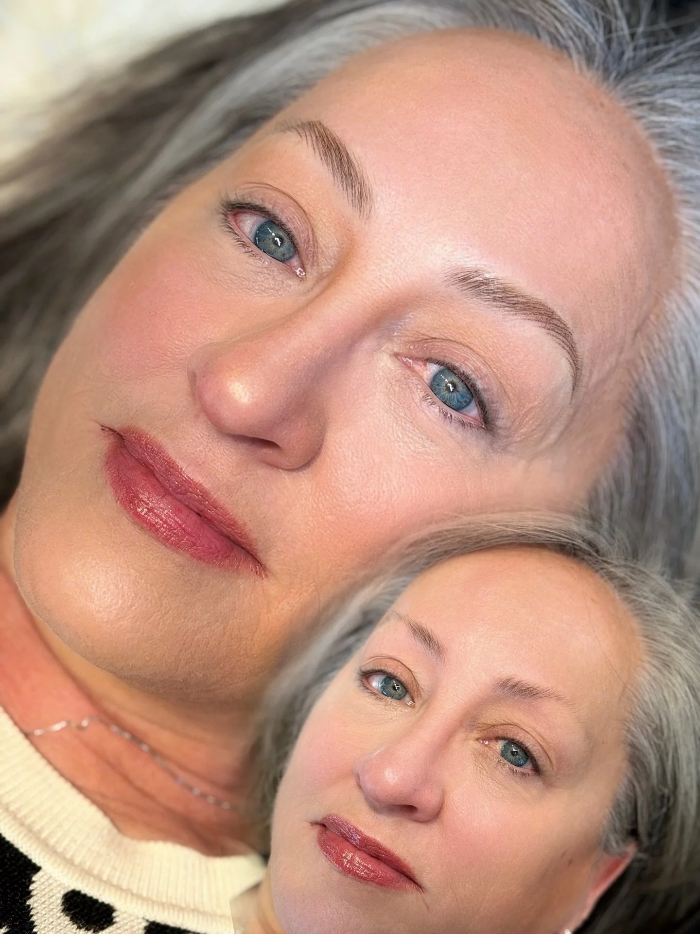 Loving this natural nano brow transformation 🤌🏽 brows by @gotbrowsbyjeanette