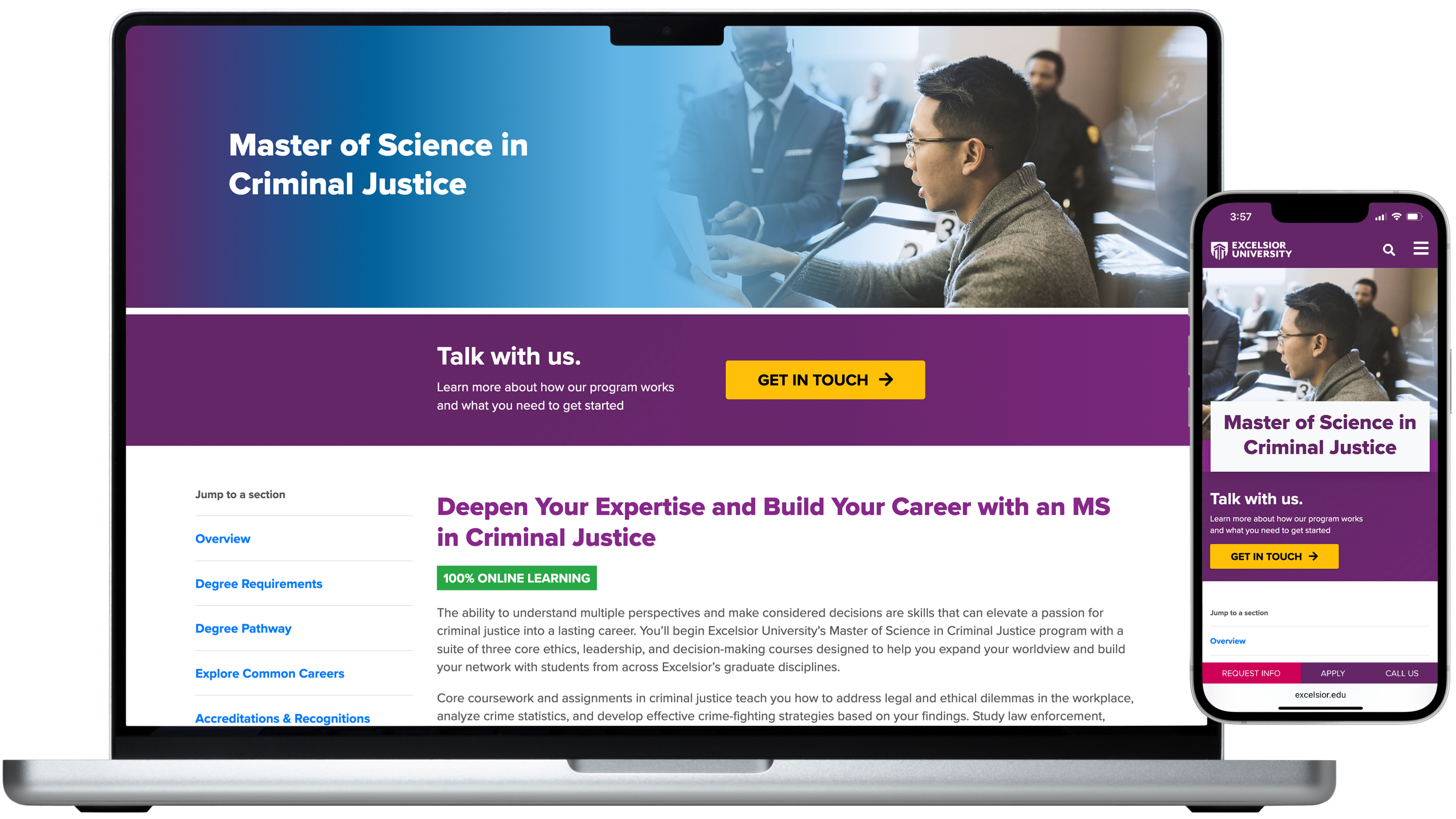 Degree Program Pages