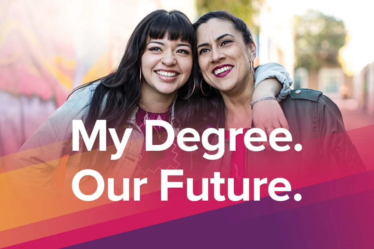 My Degree. Our Future. ads