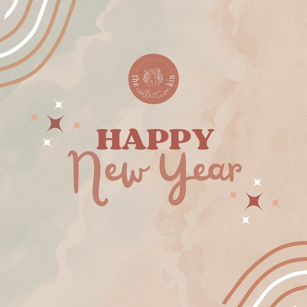Happy New Year from the Collective Kin! 🥳 Wishing you and your loved ones a beautiful year filled with lots of love and happiness! ✨