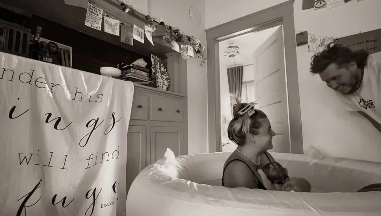 Birth, when undisturbed, allows a family to meet one another in their most sacred moment.

The first voices a baby hears should be those of their family.
The first touch a baby feels ideally should be their mother&rsquo;s.

Birth is deeply personal. 