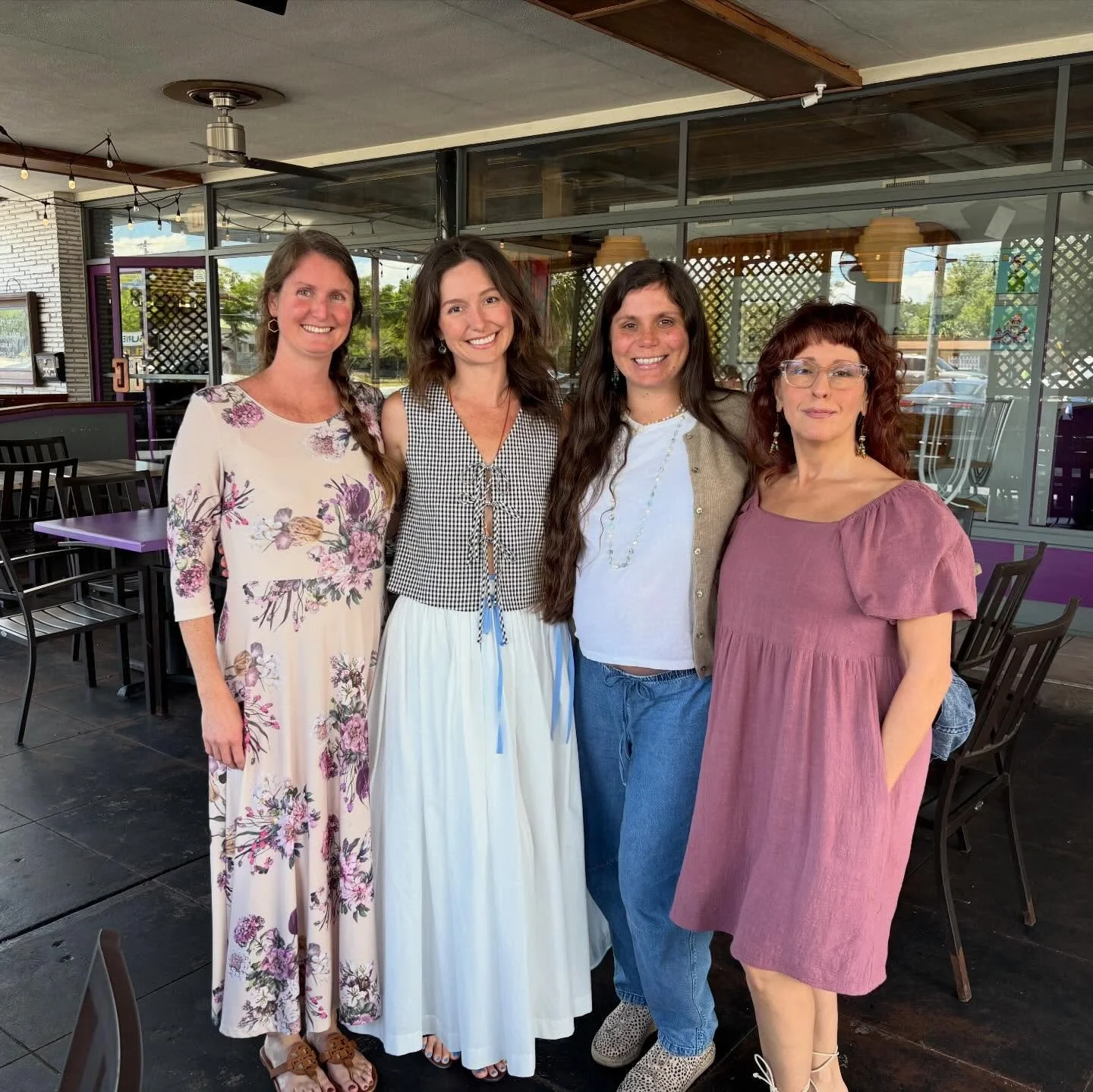 A very happy birthday to our lovely, dedicated Student Midwife, April and bon voyage to the adventurous Sonni on her move to Hawaii 🌿🌺☀️ We had a wonderful last brunch as a team of four @thesaltedgoat Bittersweet but it&rsquo;s been a wonderful tim