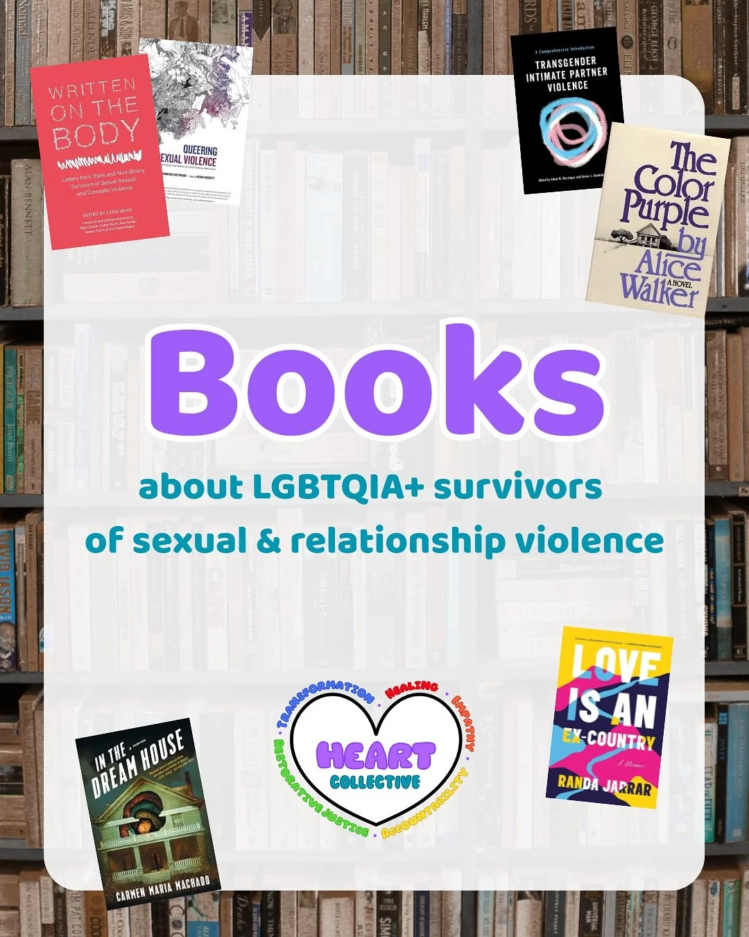Add a book about LGBTQIA+ survivors to your summer reading list! Reading can be a great way to feel seen, learn more, and better understand ourselves and others.

Already read one of these? Have another book you&rsquo;d recommend? Comment your takes 