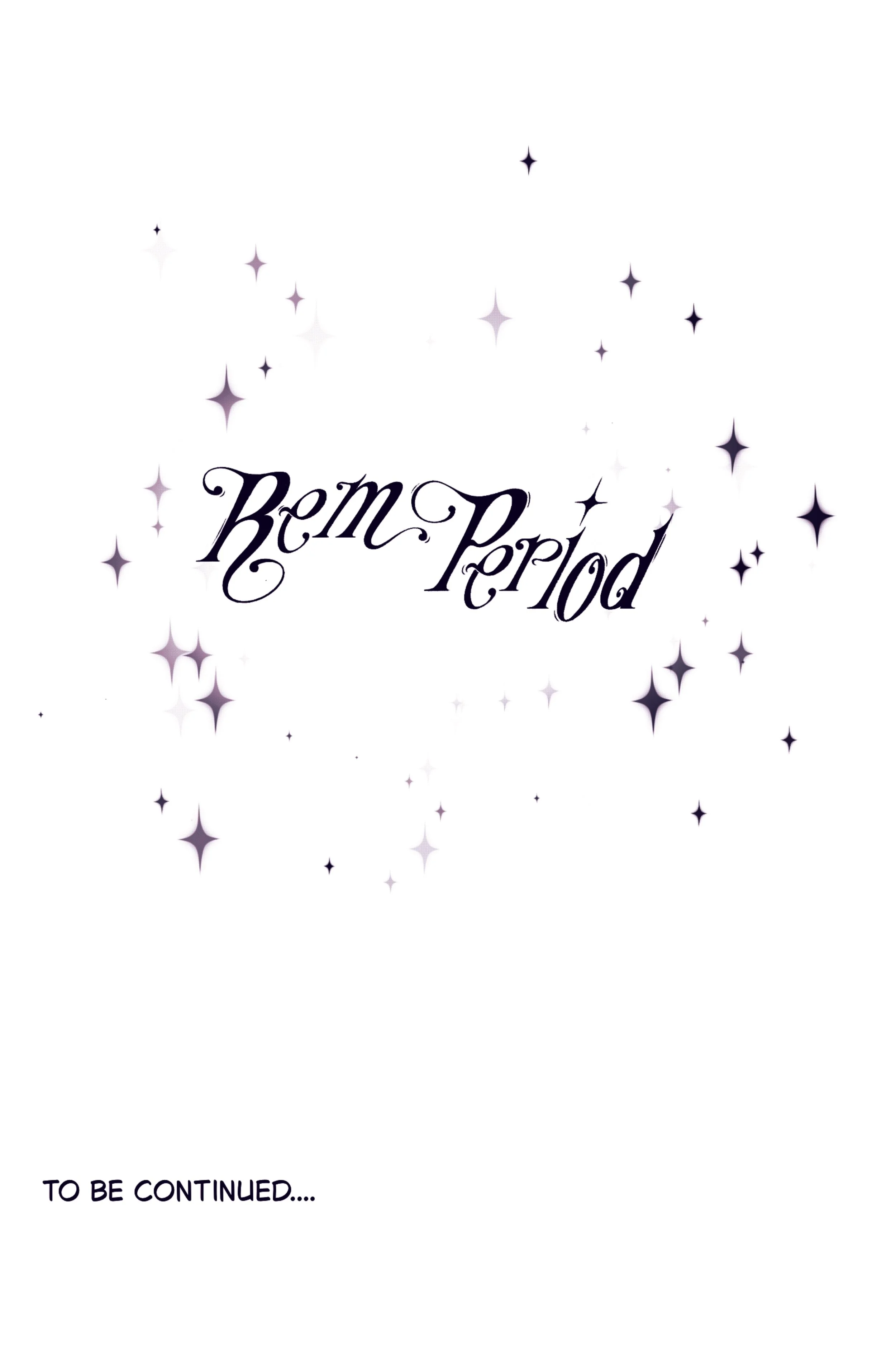 Rem Period - End page