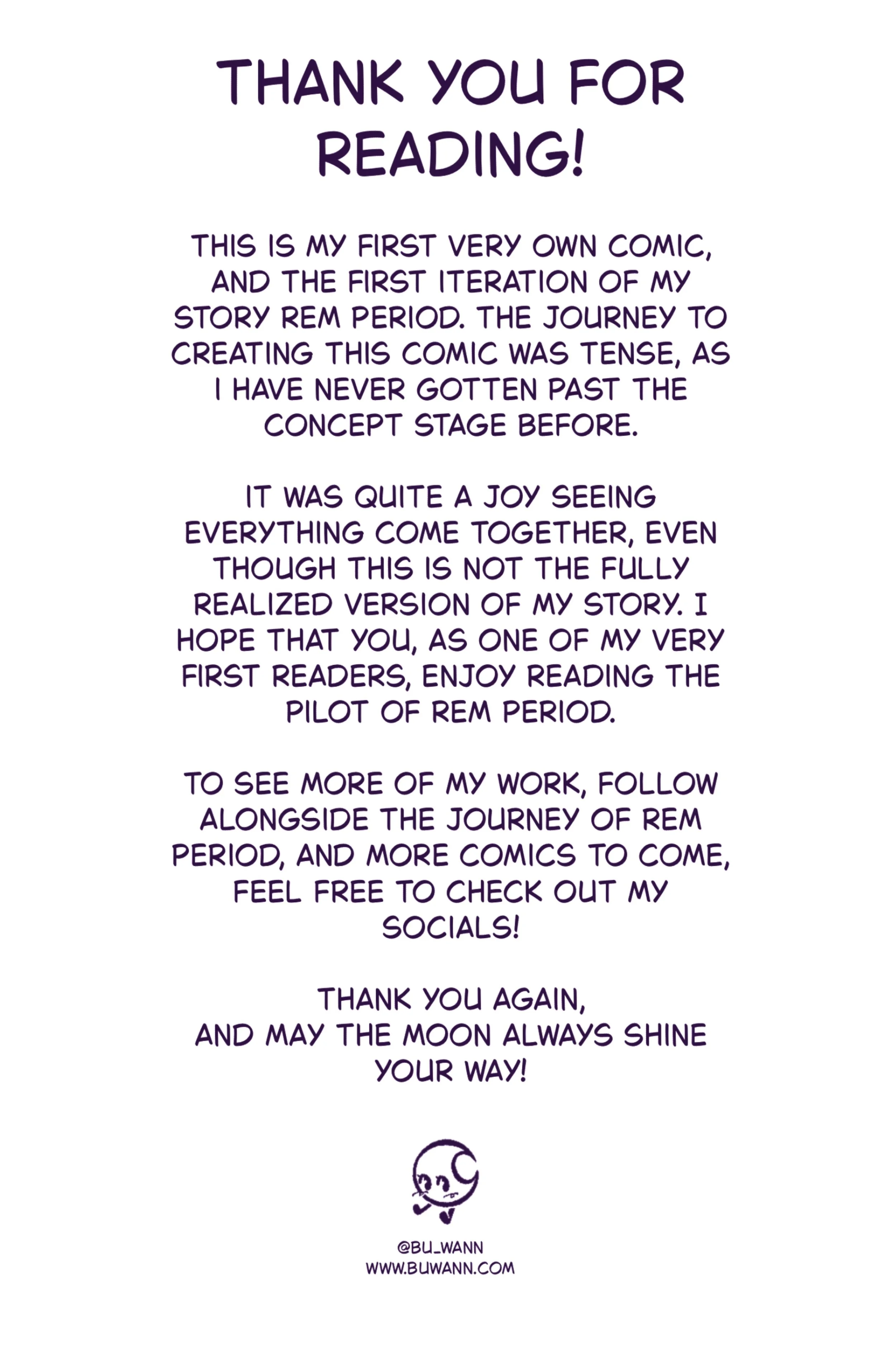 Rem Period - Author's note