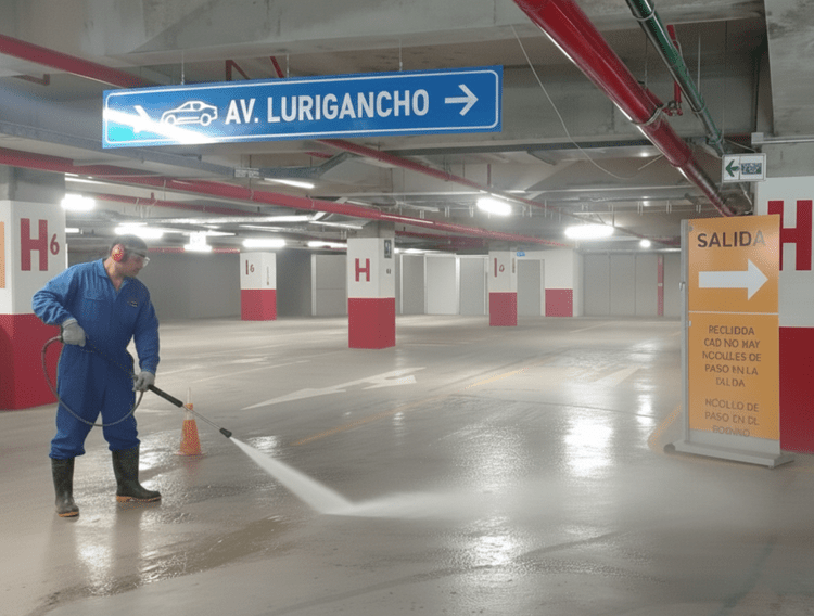 Hidrolavado industrial