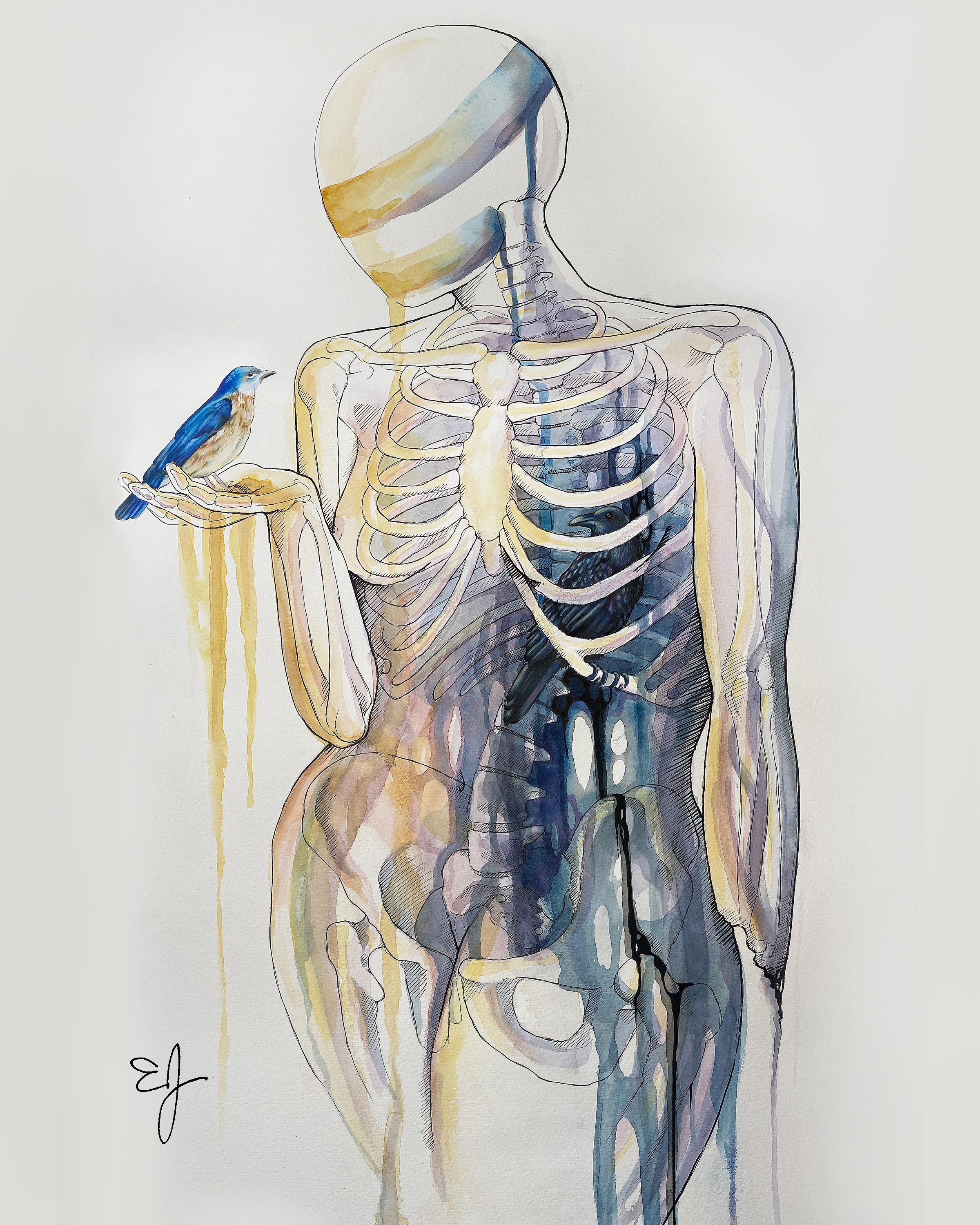 The Blue Bird and the Raven Signed.png