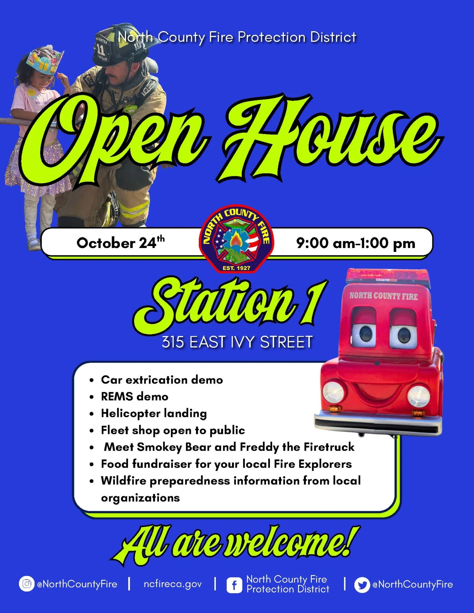 North County Fire Open House