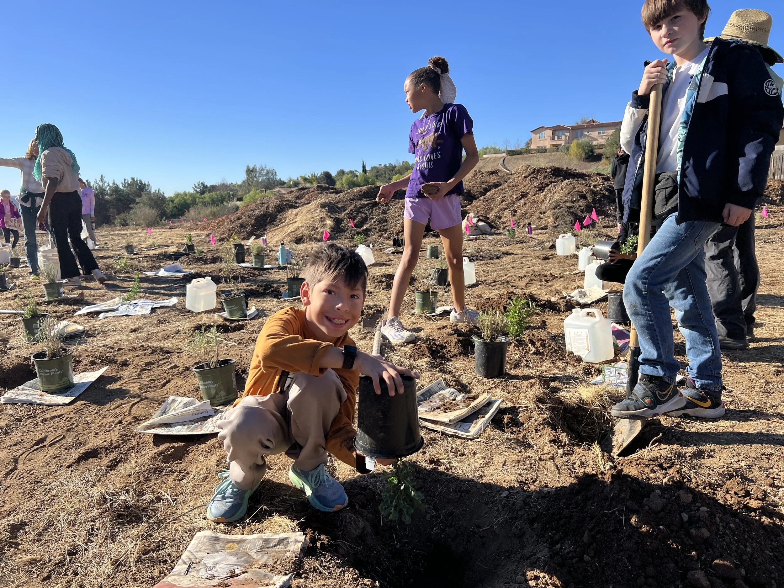 Environmental  education program in cooperation with the Fallbrook Unified School District