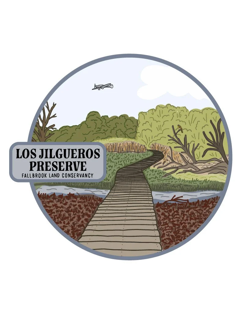 Los Jilgueros Preserve Sticker