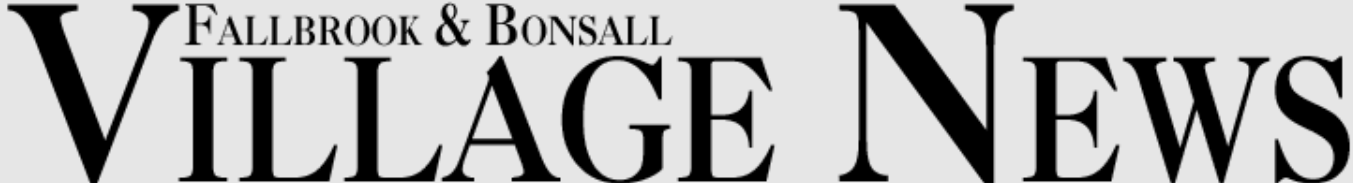 Logo of Village News, published by Fallbrook & Bonsall.