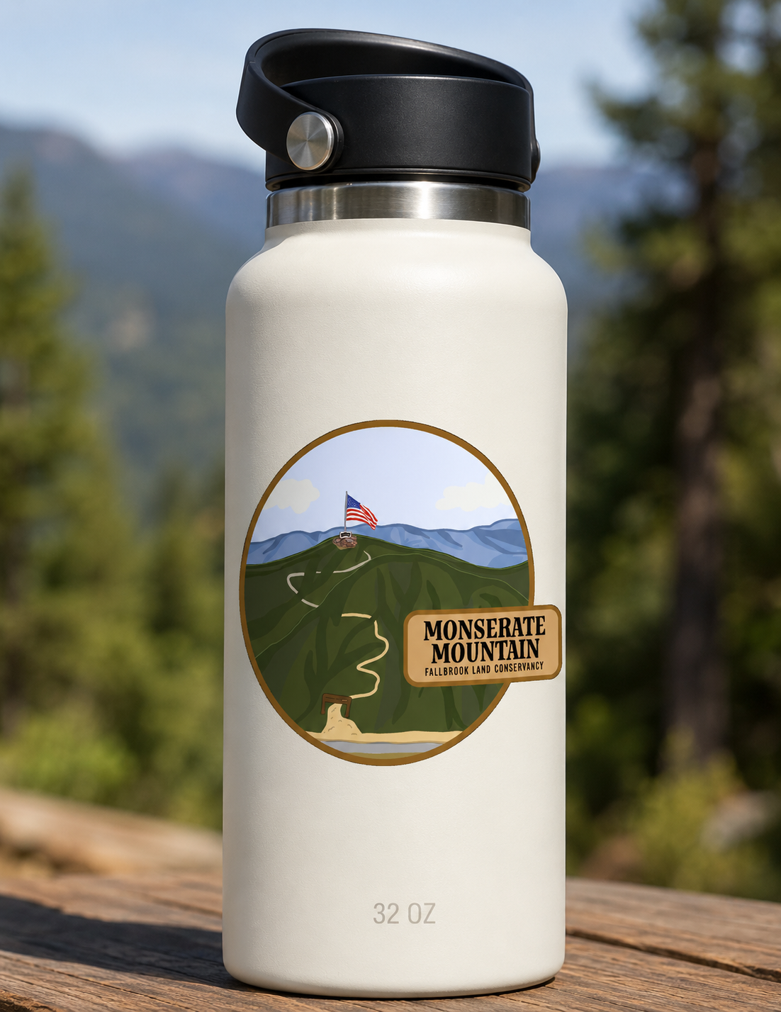 Monserate Mountain Preserve Sticker