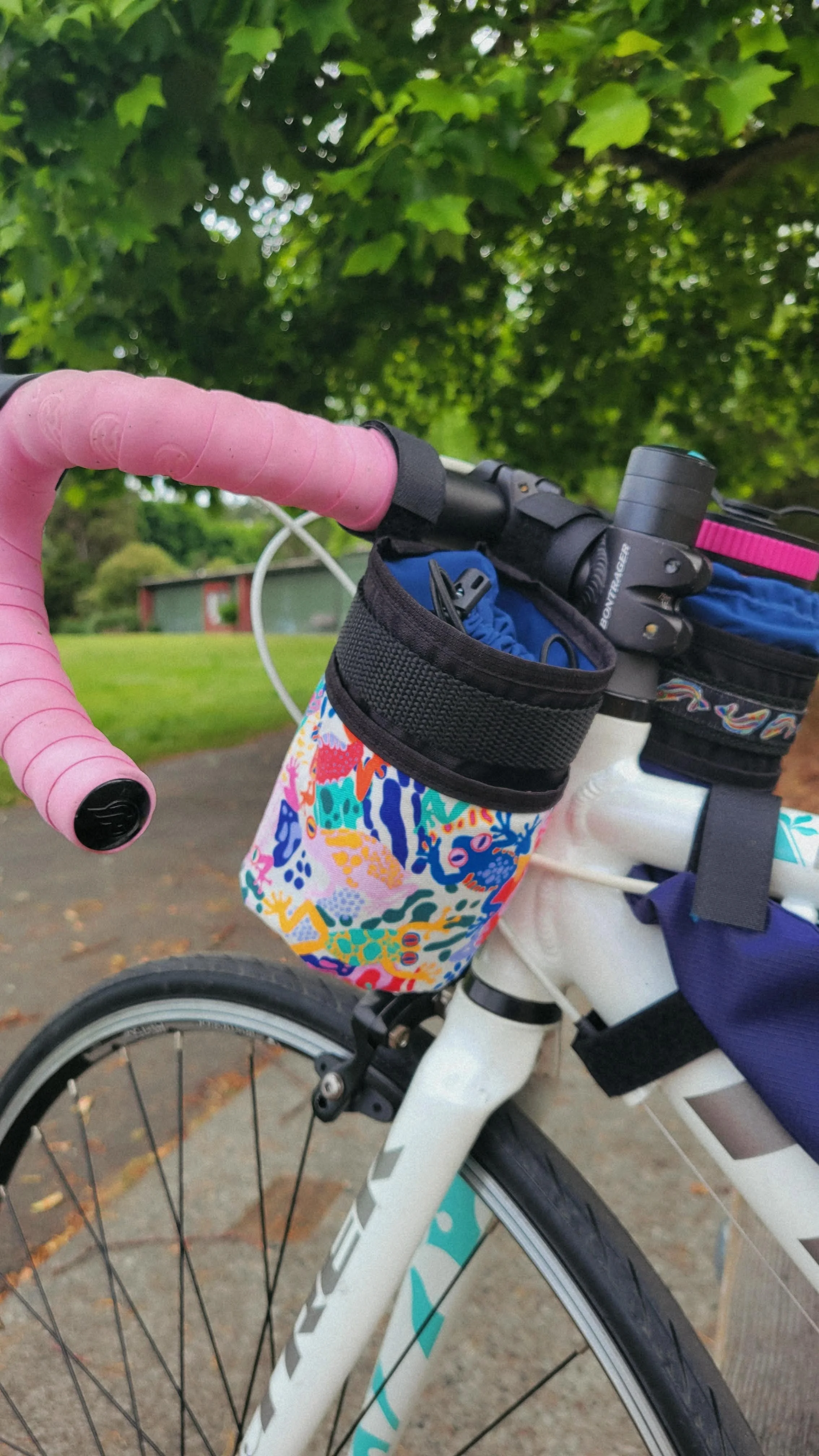 Stem Bike Bag - Frog