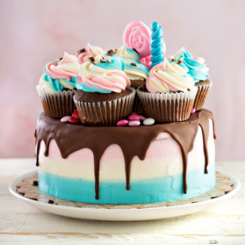 Making the Unicorn Cake