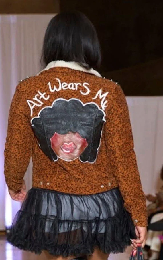 Hand painted Leopard Tutu Jacket