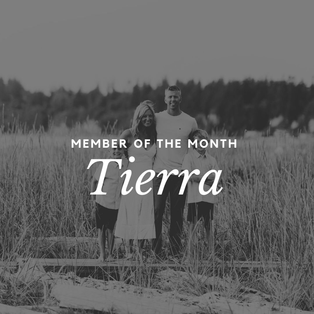 our january member of the month