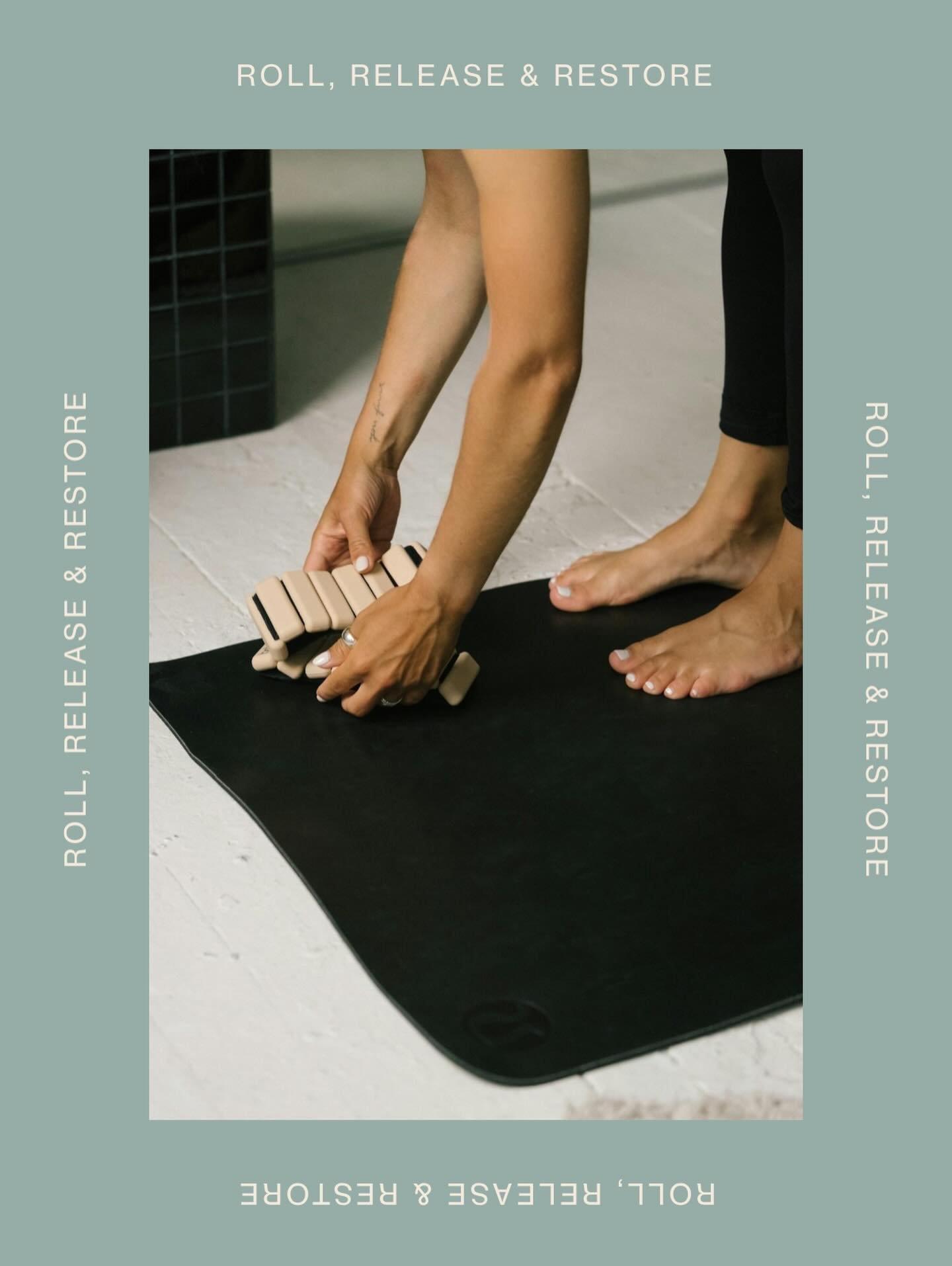 ROLL- RELEASE- RESTORE🌀
February 7th 12. Link in bio to sign up