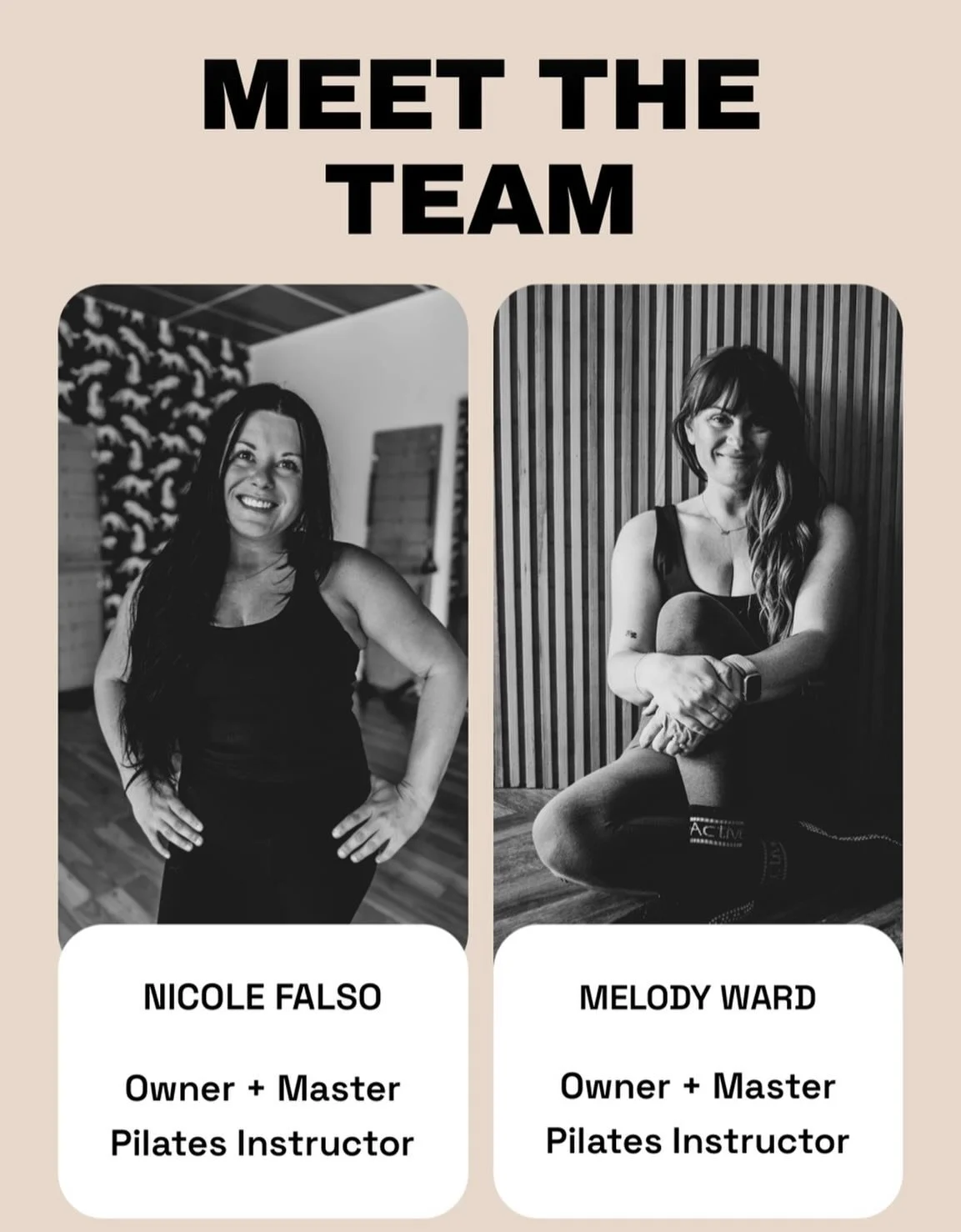 Who we are ✨
MIND &middot; BODY &middot; COMMUNITY:
Pilates Collective is where mind, body, and community meet. We teach contemporary Reformer Pilates that adapts to the person in front of us&mdash;clear cues, smart progressions, and options for ever