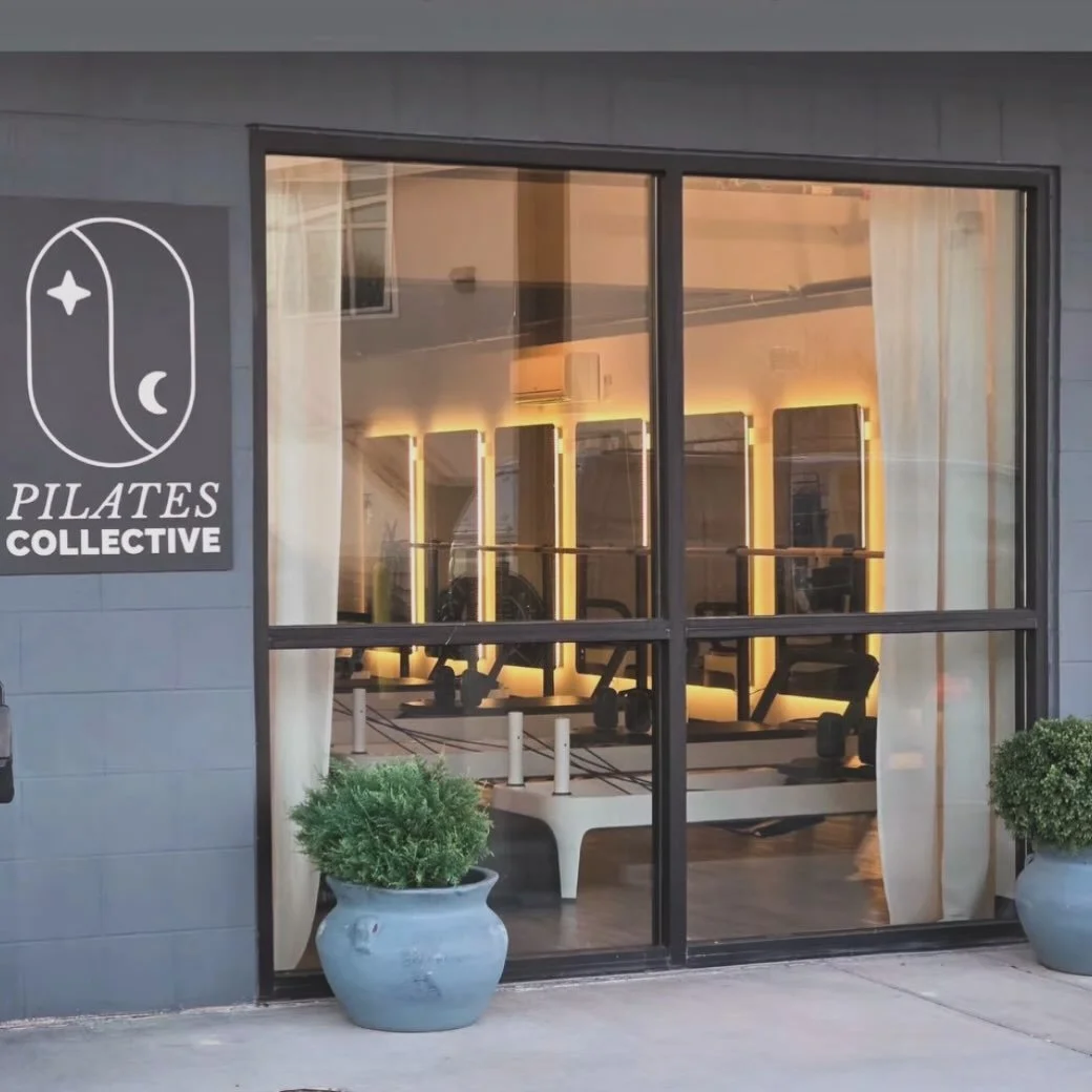 AT PILATES COLLECTIVE, WE BELIEVE 🧘🏽&zwj;♀️🤸🏽🫶🏼
in MIND: build the mind&ndash;body connection Pilates is known for&mdash;intentional movement that sharpens focus, supports cognitive health, and eases stress and anxiety.
in BODY: develop resilie