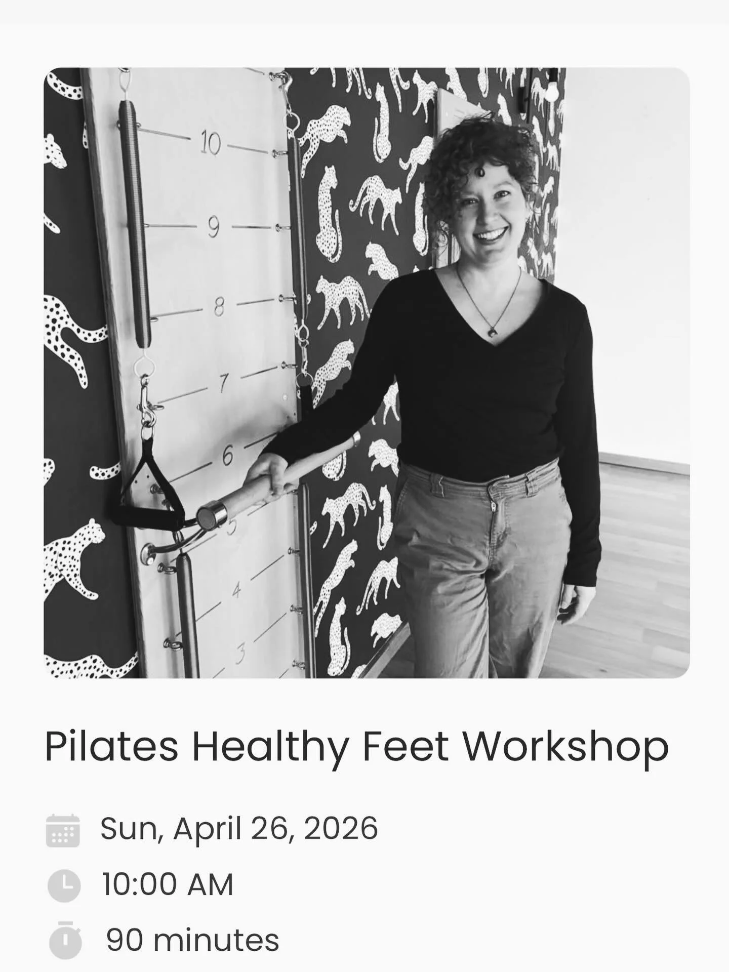 🦶🏽Pilates Foot Health Workshop

&ldquo;It all starts with the feet.&rdquo; In the Pilates method, every session begins with footwork because our feet are the foundation of everything we do. When the feet are restricted or weak, it affects the align
