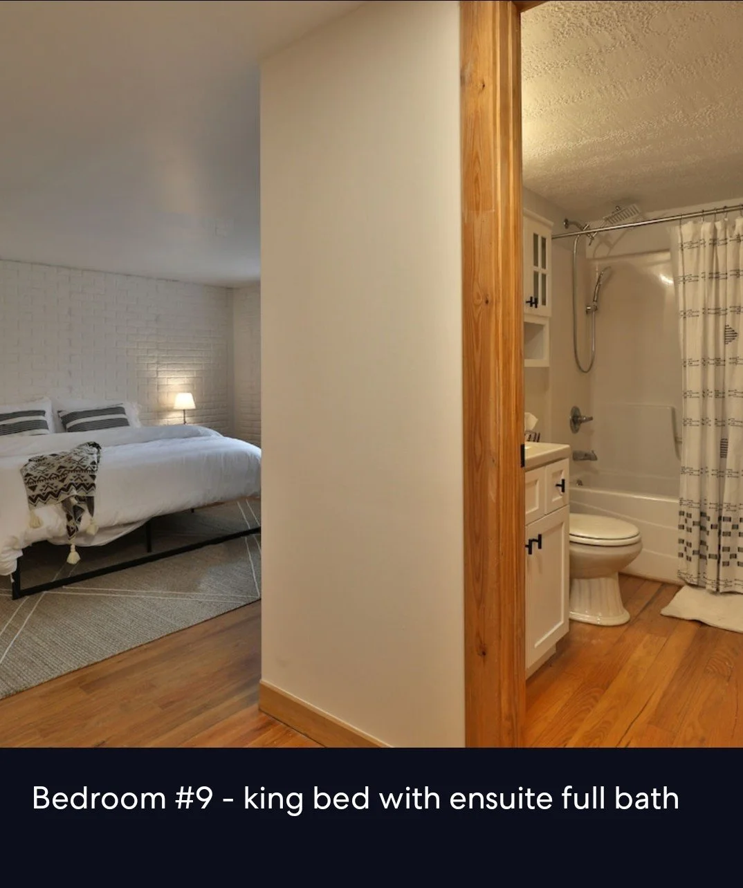 Bedroom 9 w/ensuite full bath