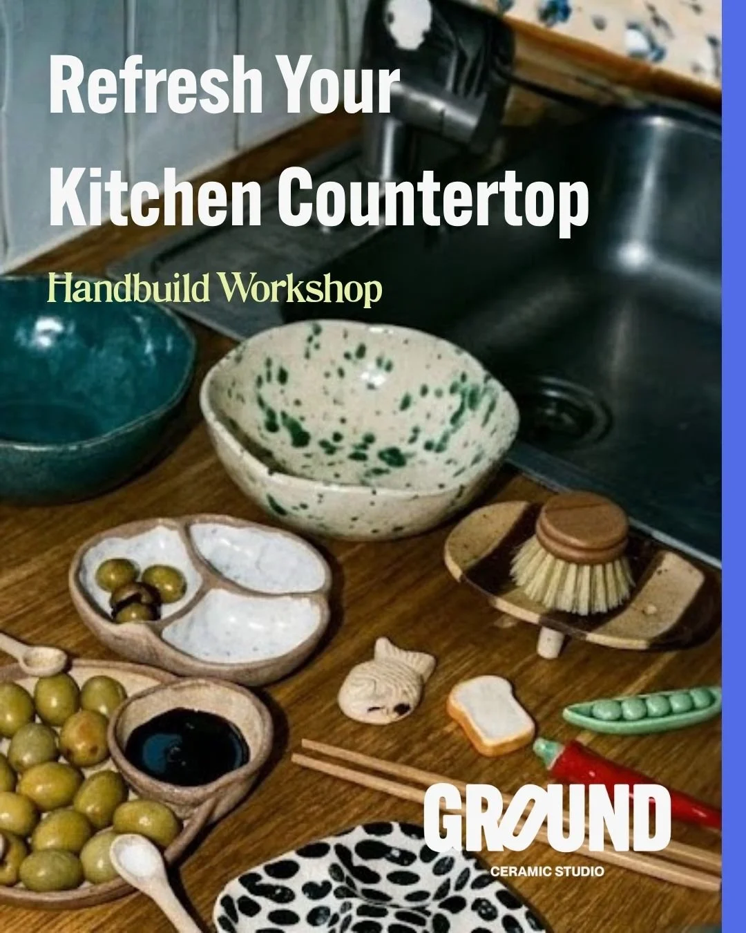 Refresh Your Kitchen Countertop: Handbuild Workshop